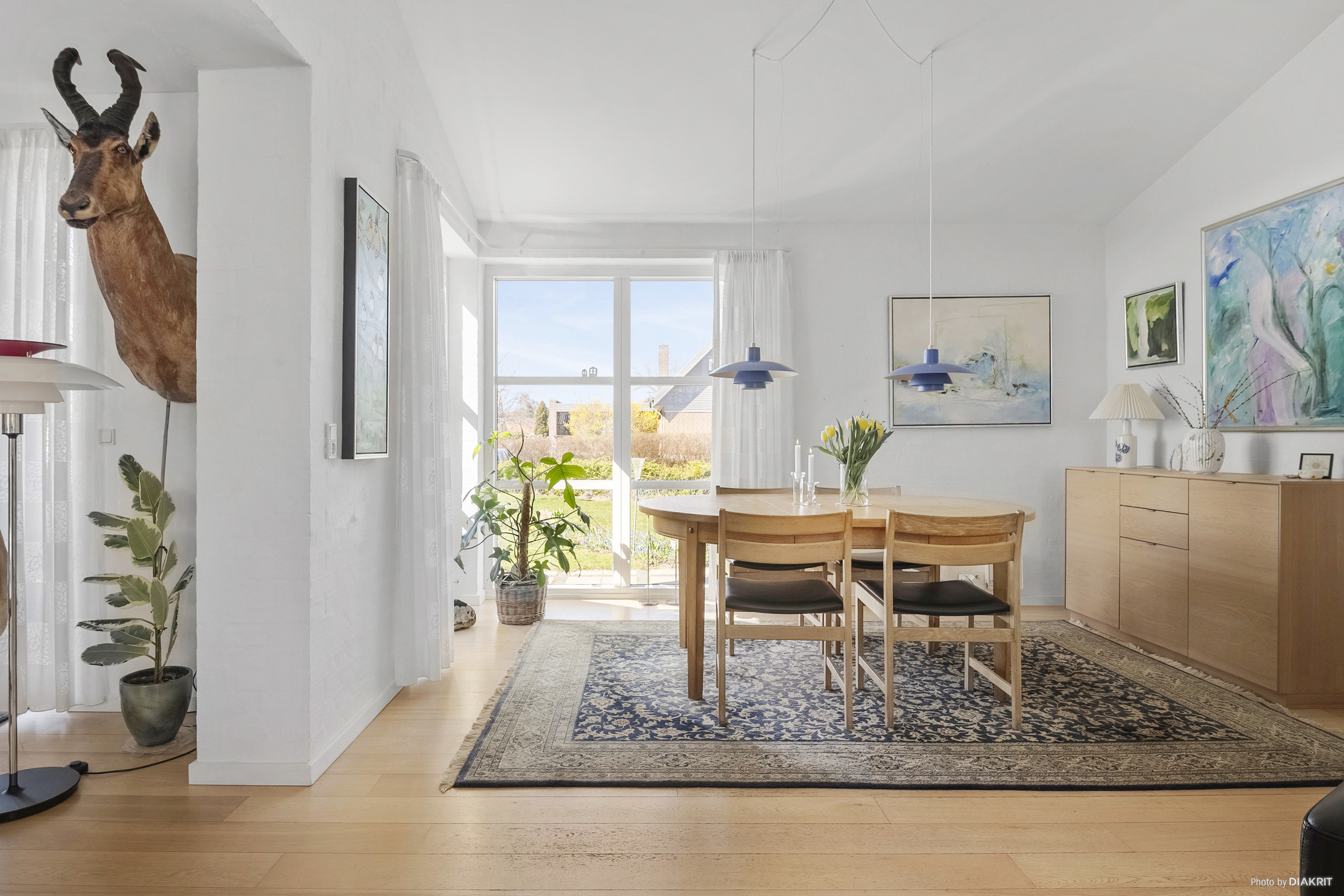 Fremhævet spisestue billede i fuldskærmstilstand. Billede af Skovsangervej 7, 8300 Odder