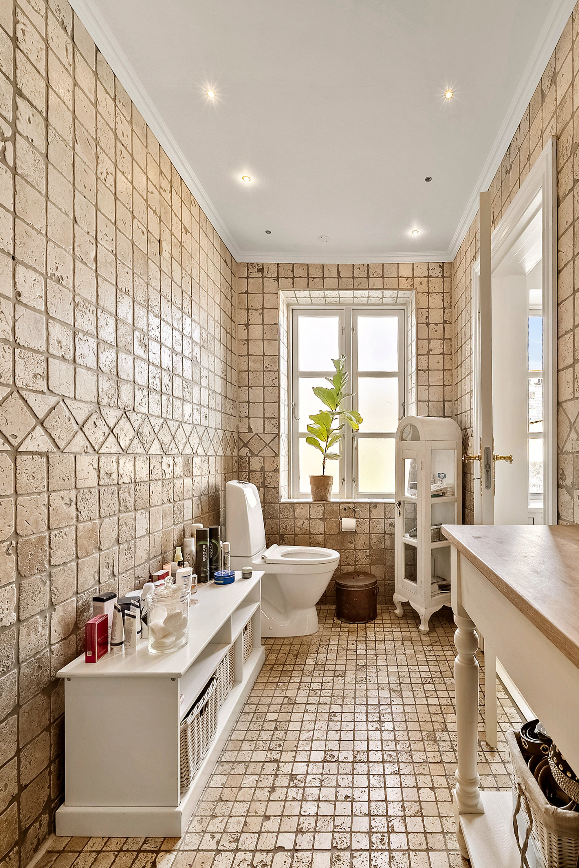 Fremhævet badeværelse billede i fuldskærmstilstand. Billede af Amaliegade 21, 8700 Horsens