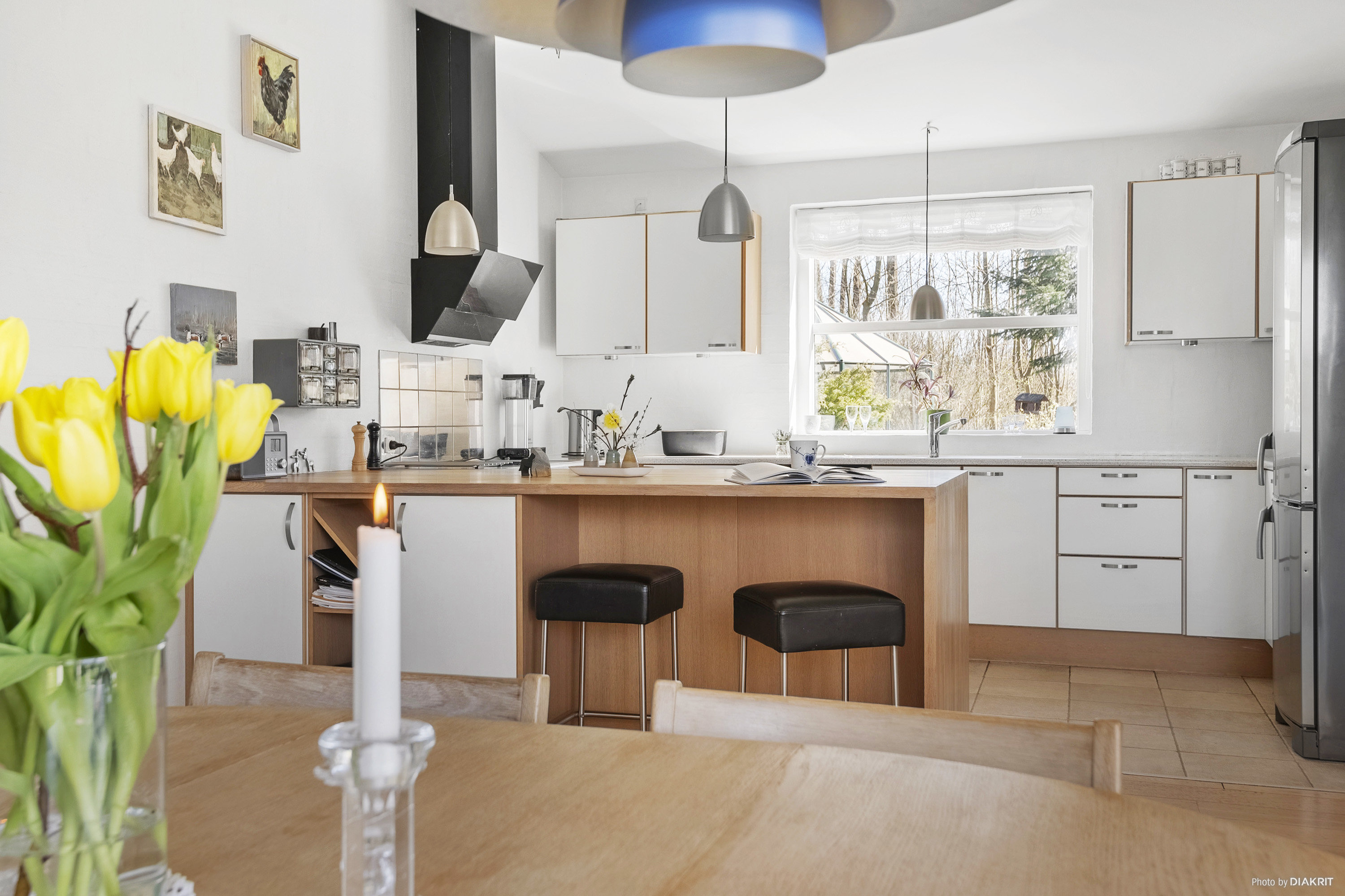 Fremhævet køkken billede i fuldskærmstilstand. Billede af Skovsangervej 7, 8300 Odder