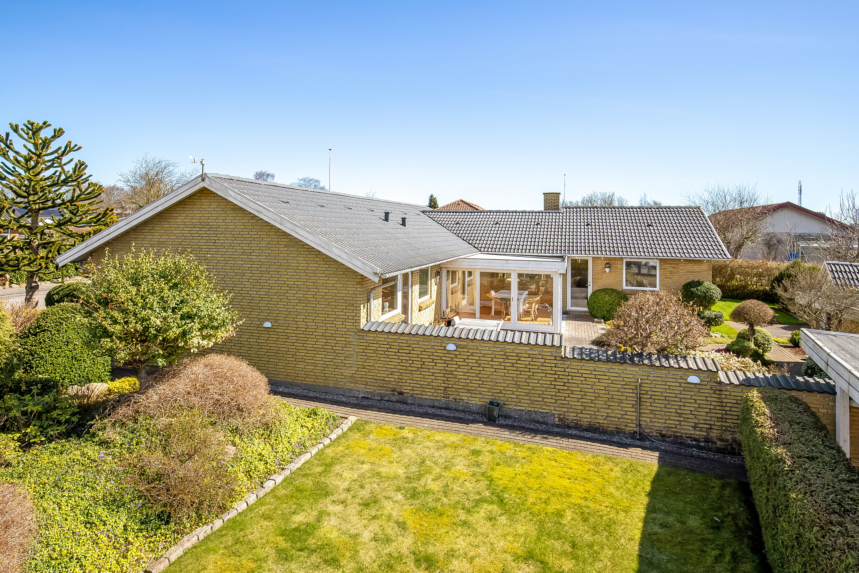 Fremhævet mastefoto billede i fuldskærmstilstand. Billede af Nordvangen 22, Bredballe, 7120 Vejle Øst