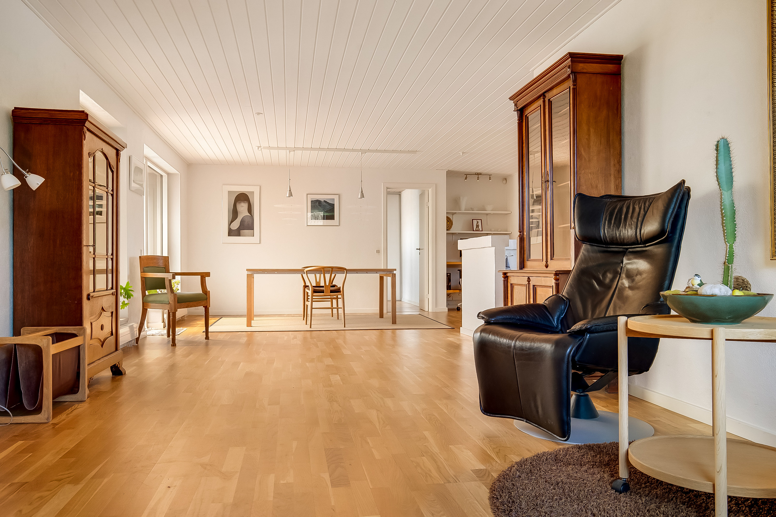 Fremhævet stue billede i fuldskærmstilstand. Billede af Nordvangen 22, Bredballe, 7120 Vejle Øst