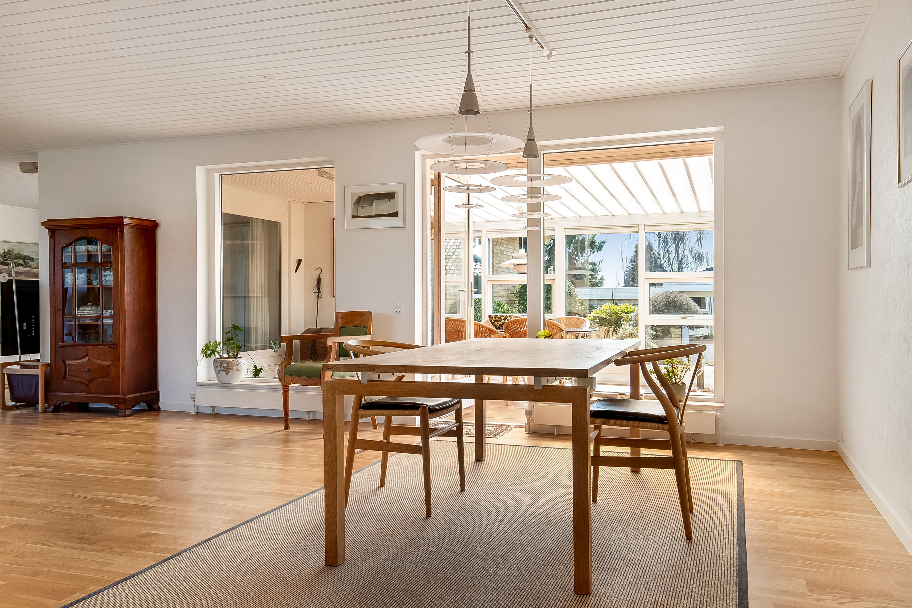 Fremhævet spisestue billede i fuldskærmstilstand. Billede af Nordvangen 22, Bredballe, 7120 Vejle Øst