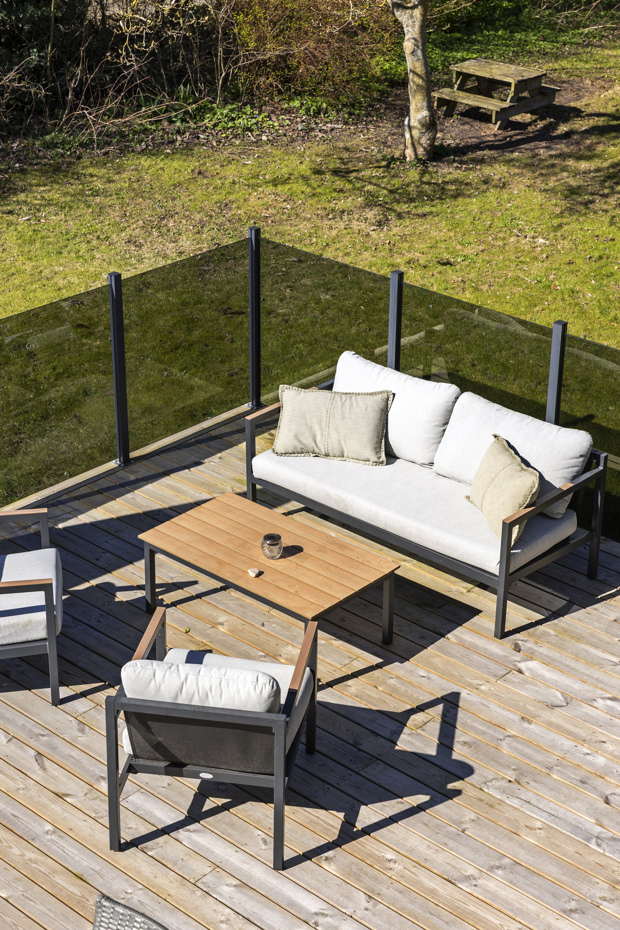 Fremhævet terrasse billede i fuldskærmstilstand. Billede af Ll. Ladegaardsvej 11B, 4180 Sorø