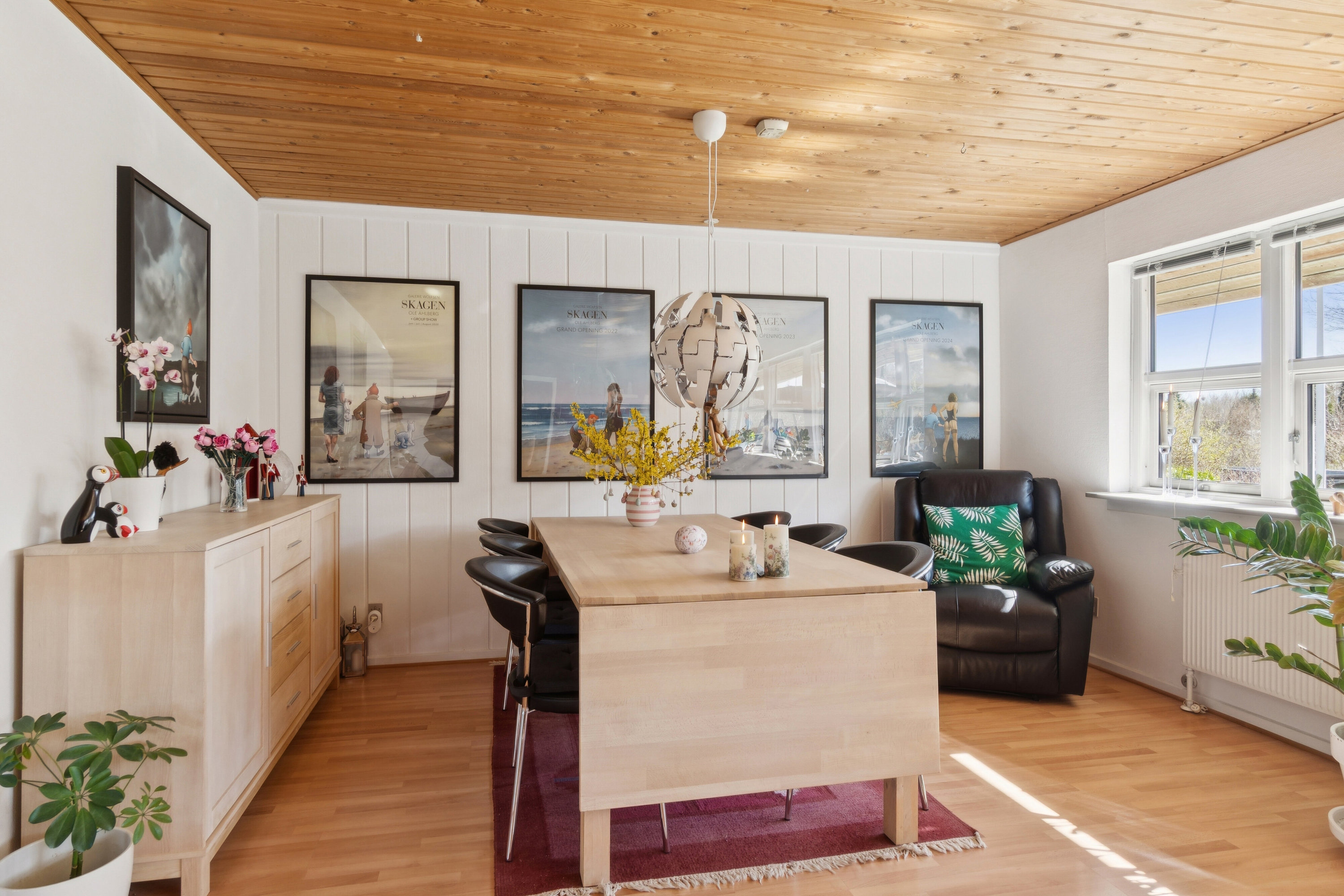Fremhævet spisestue billede i fuldskærmstilstand. Billede af Poppelbakken 21, 4400 Kalundborg