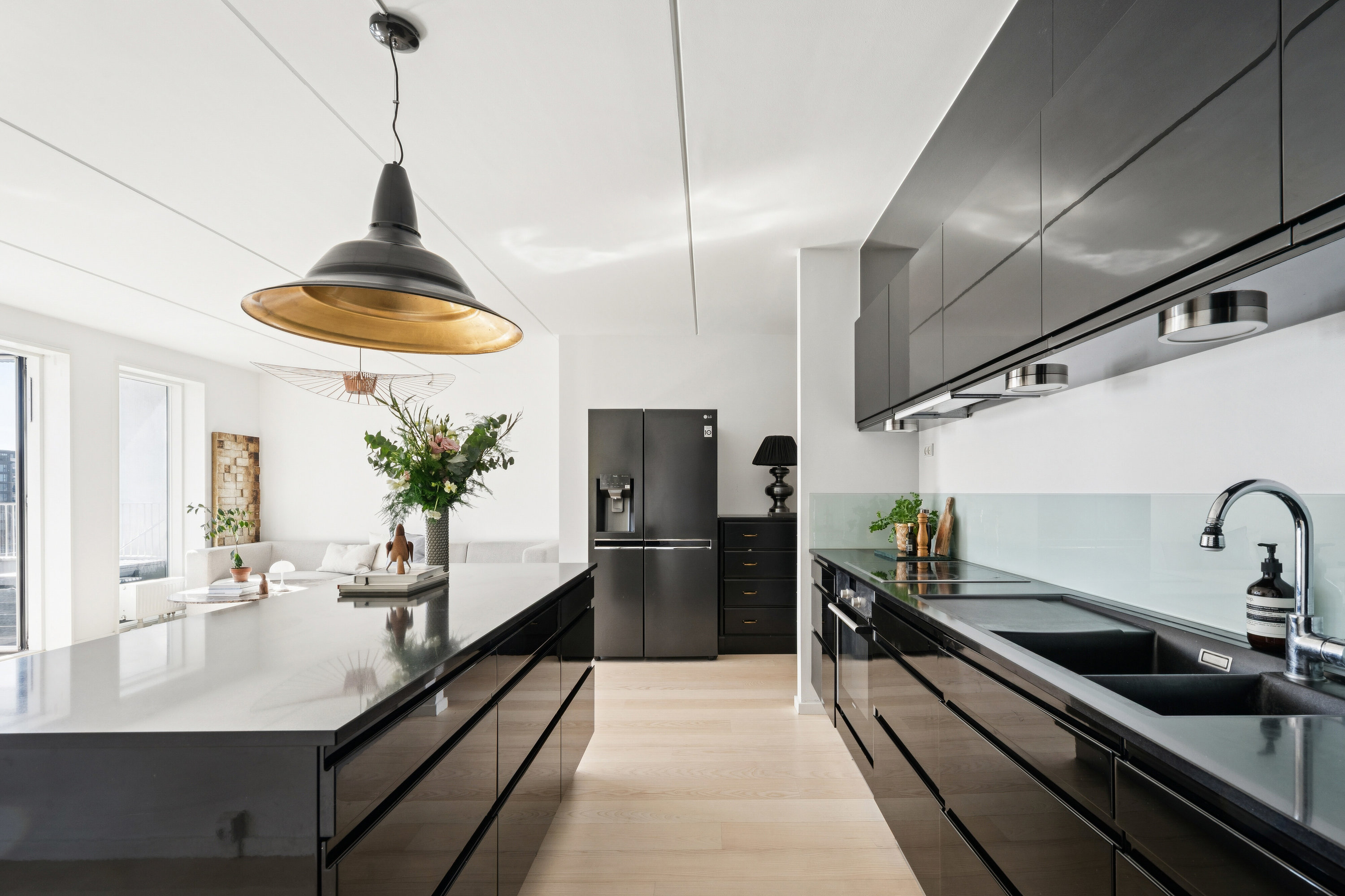 Fremhævet køkken billede i fuldskærmstilstand. Billede af Islands Brygge 36C, 5. 3., 2300 København S