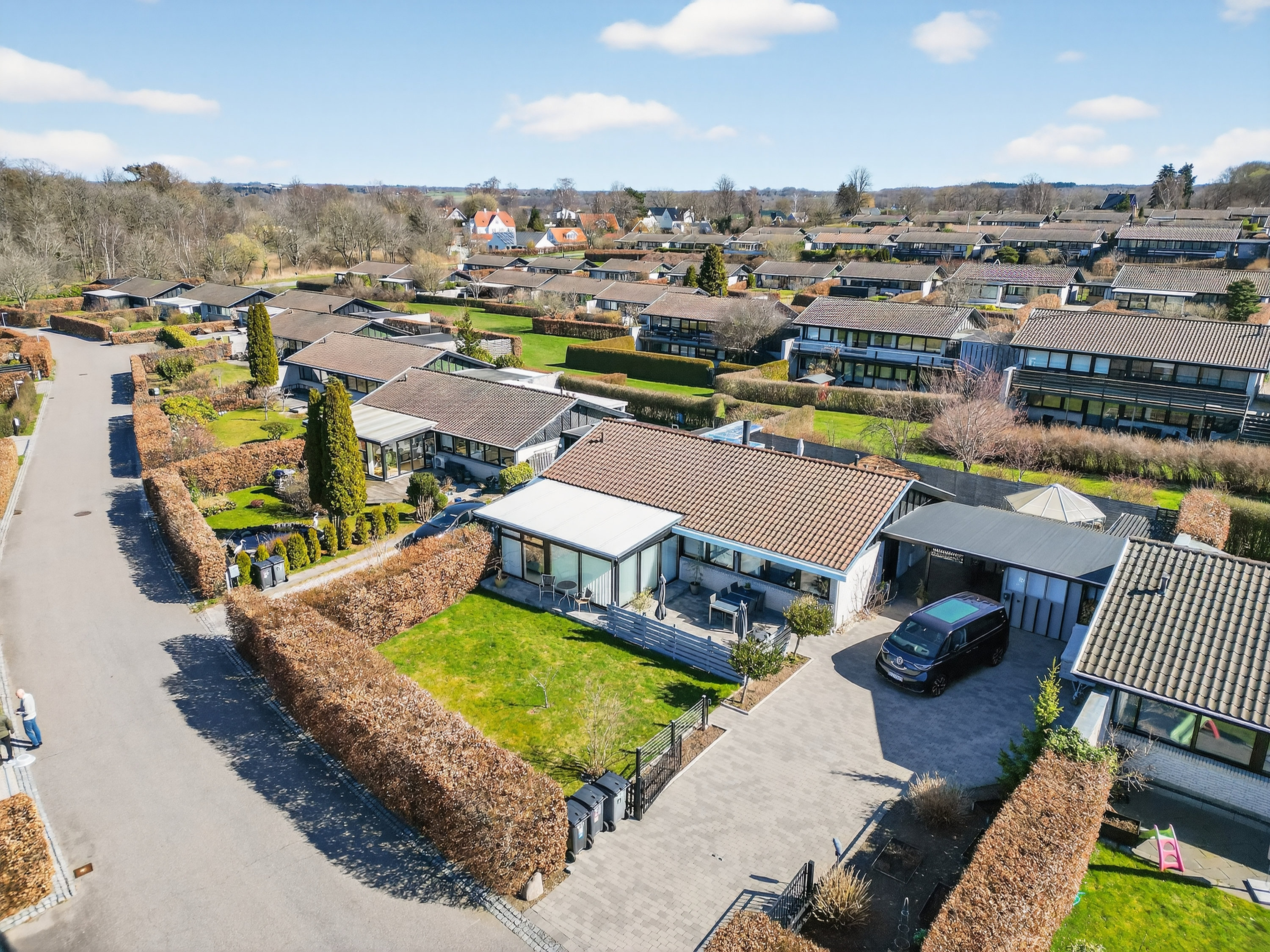 Fremhævet luftfoto billede i fuldskærmstilstand. Billede af Maglegårdsvej 413, 3480 Fredensborg