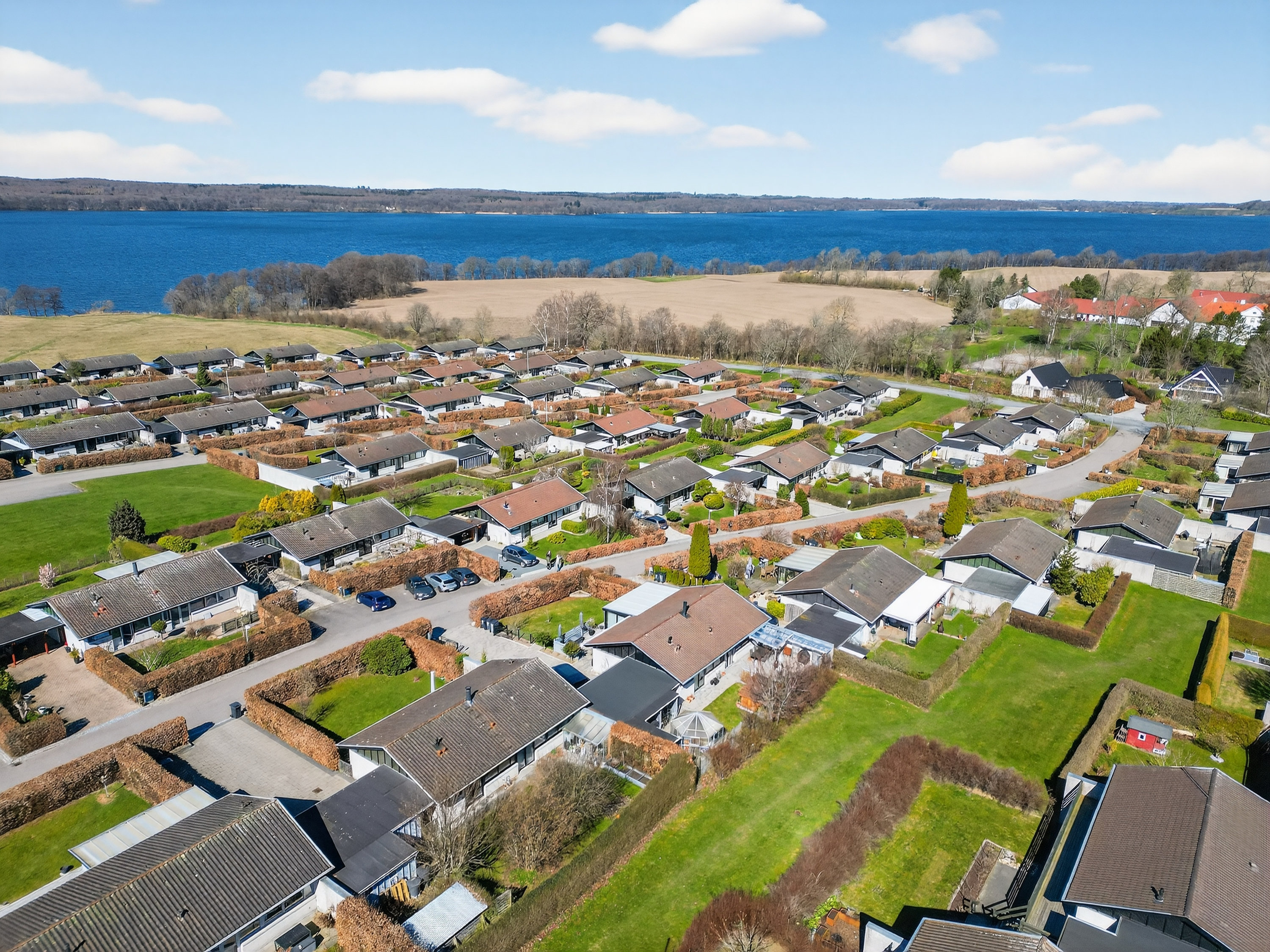 Fremhævet luftfoto billede i fuldskærmstilstand. Billede af Maglegårdsvej 413, 3480 Fredensborg