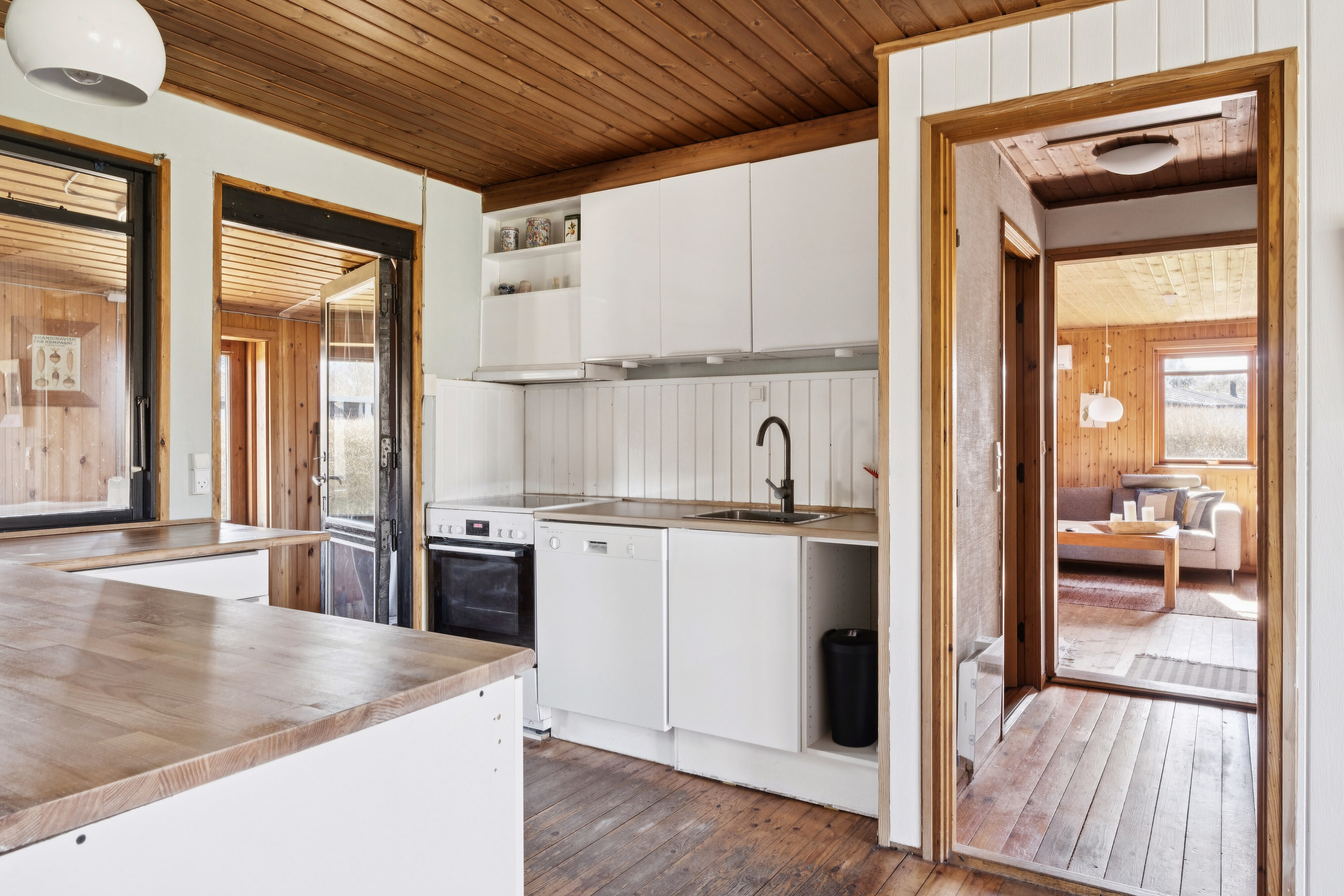 Fremhævet køkken billede i fuldskærmstilstand. Billede af Rønvej 5, Kaldred, 4593 Eskebjerg