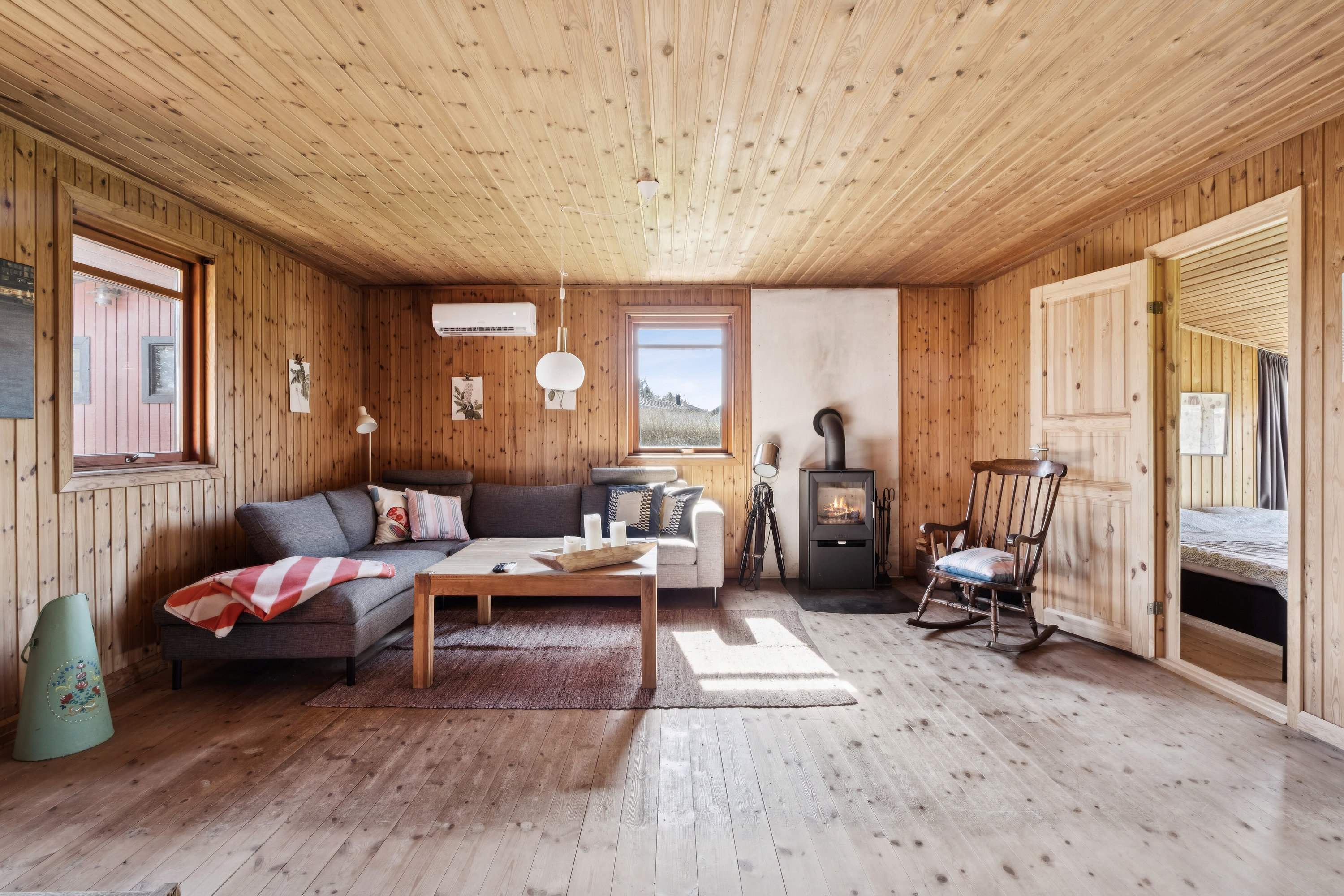 Fremhævet stue billede i fuldskærmstilstand. Billede af Rønvej 5, Kaldred, 4593 Eskebjerg