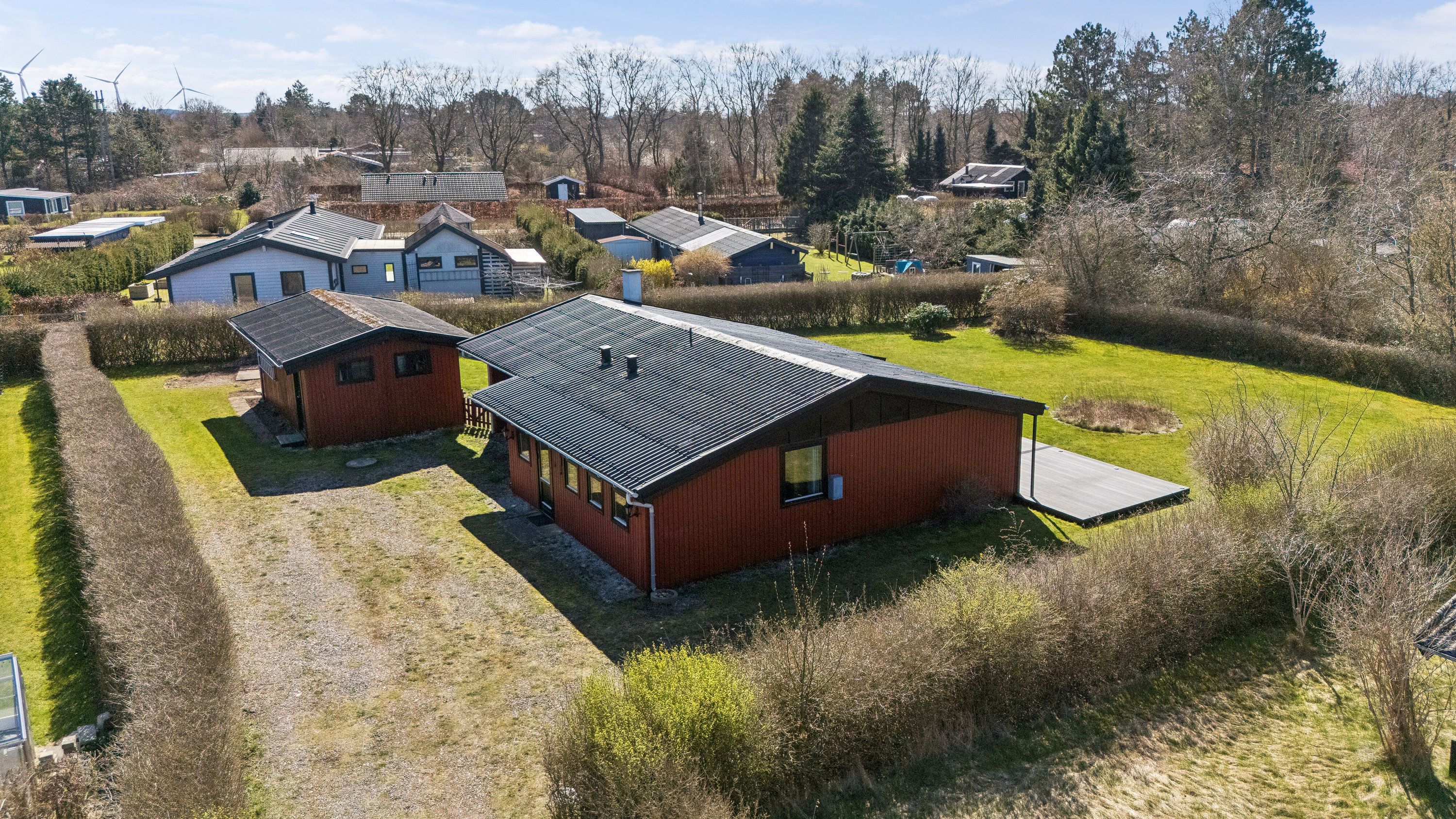 Fremhævet udsigt fra toppen billede i fuldskærmstilstand. Billede af Rønvej 5, Kaldred, 4593 Eskebjerg