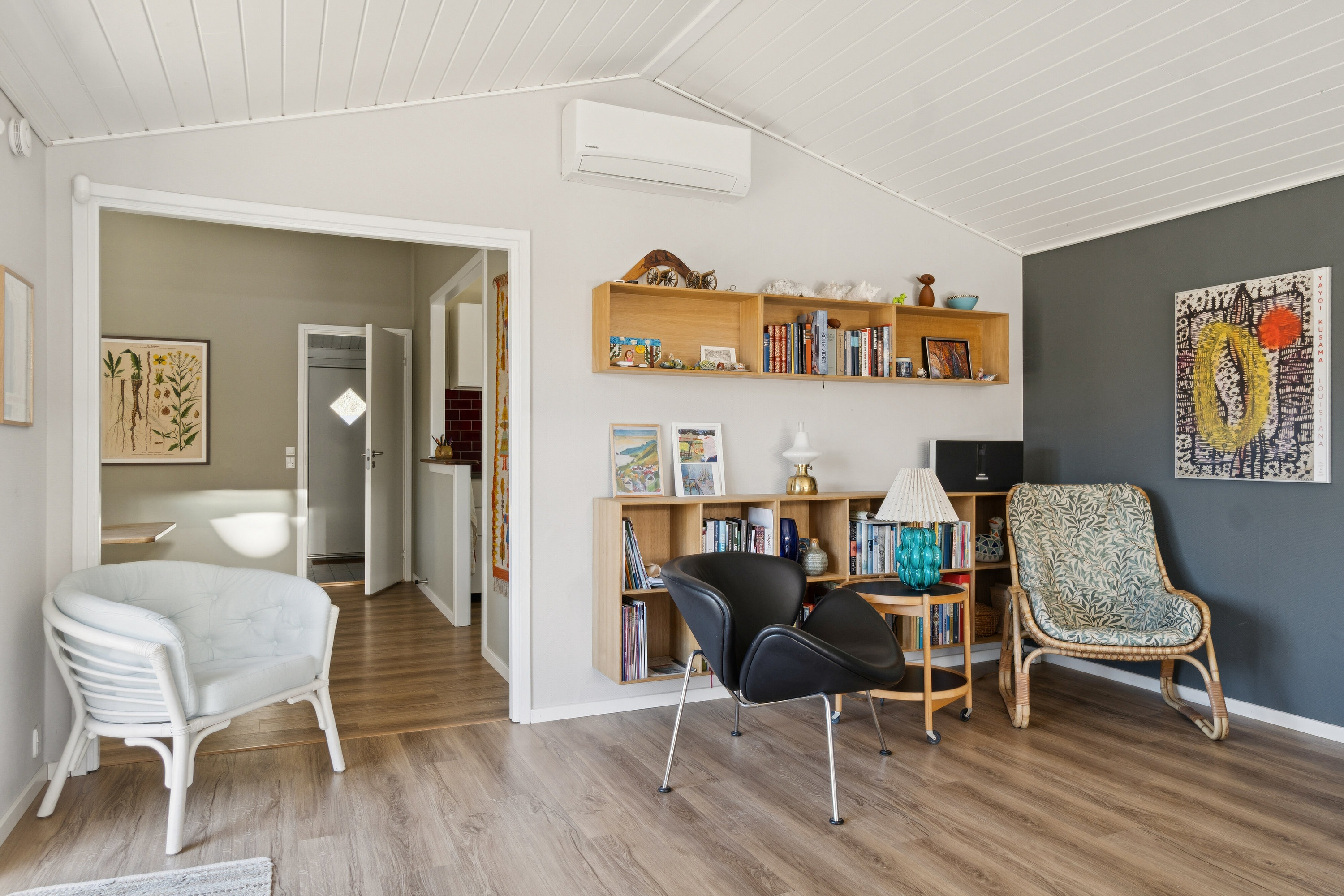 Fremhævet stue billede i fuldskærmstilstand. Billede af Hejrevang 1, Tengslemrk L, 4573 Højby