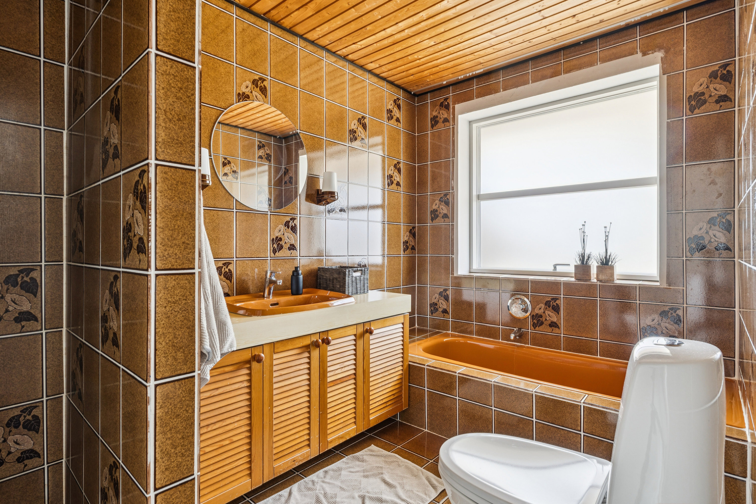 Fremhævet badeværelse billede i fuldskærmstilstand. Billede af Grønningen 22, Smedeby, 6340 Kruså