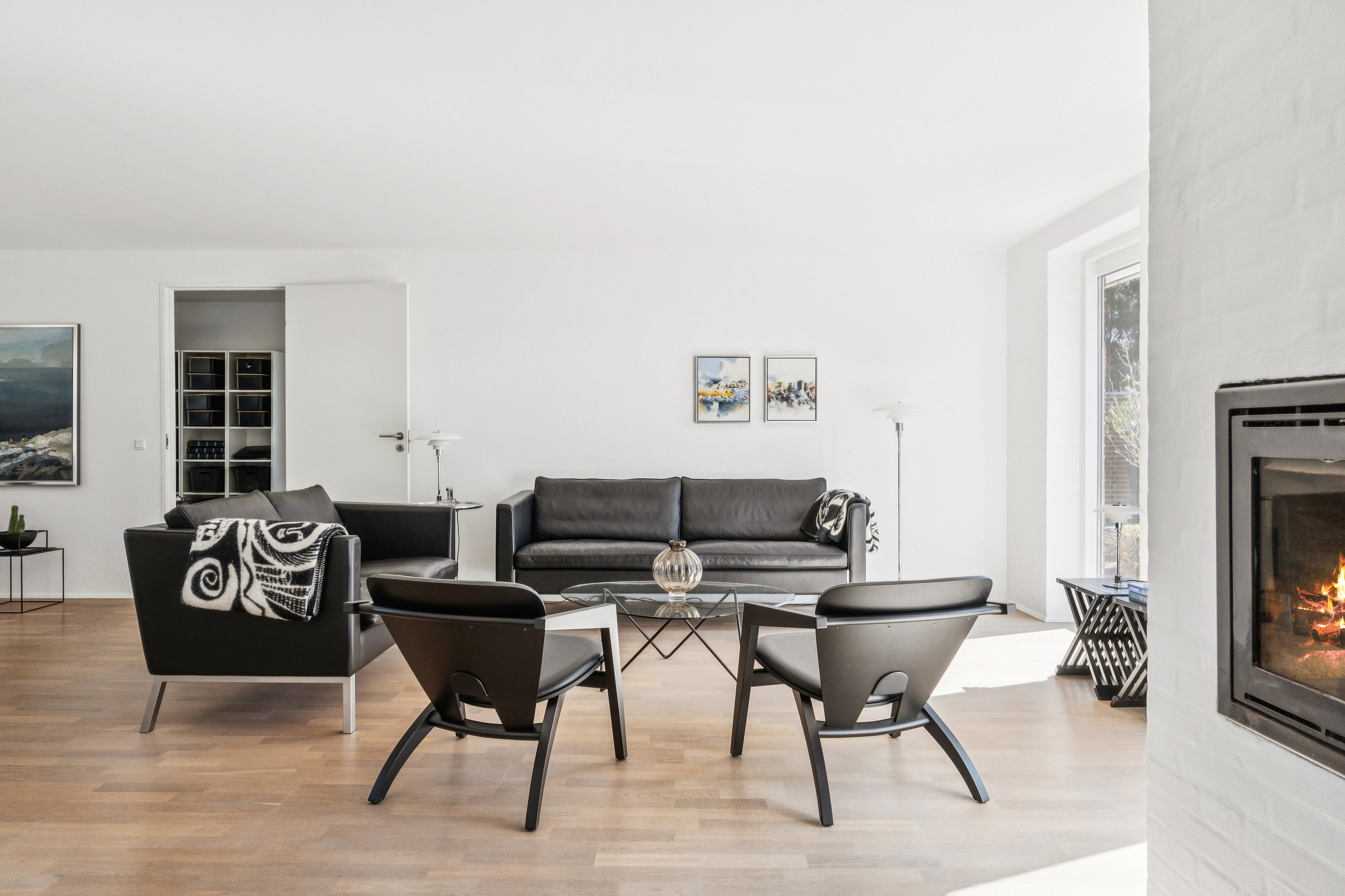 Fremhævet stue billede i fuldskærmstilstand. Billede af Grønningen 22, Smedeby, 6340 Kruså