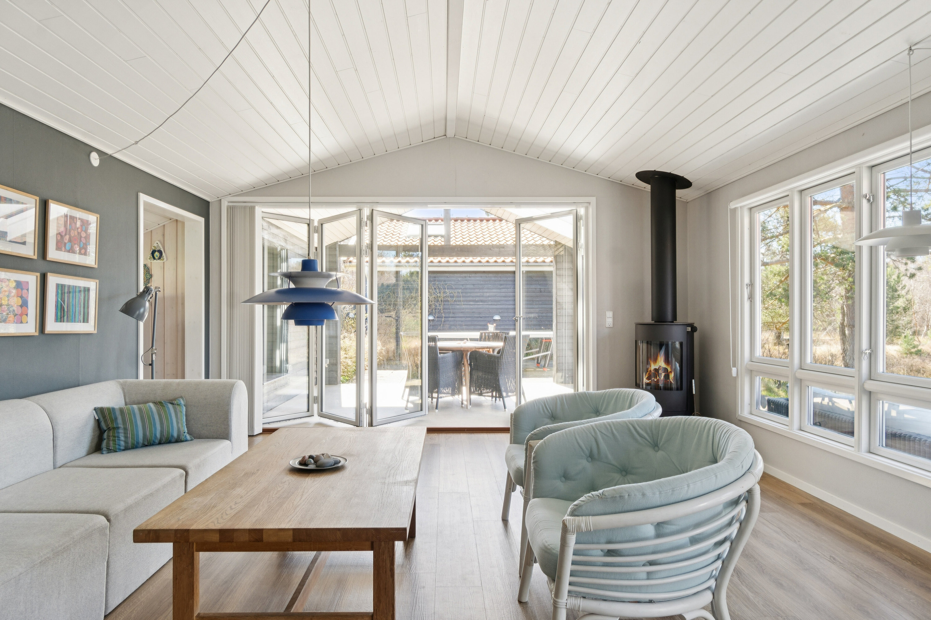 Fremhævet stue billede i fuldskærmstilstand. Billede af Hejrevang 1, Tengslemrk L, 4573 Højby