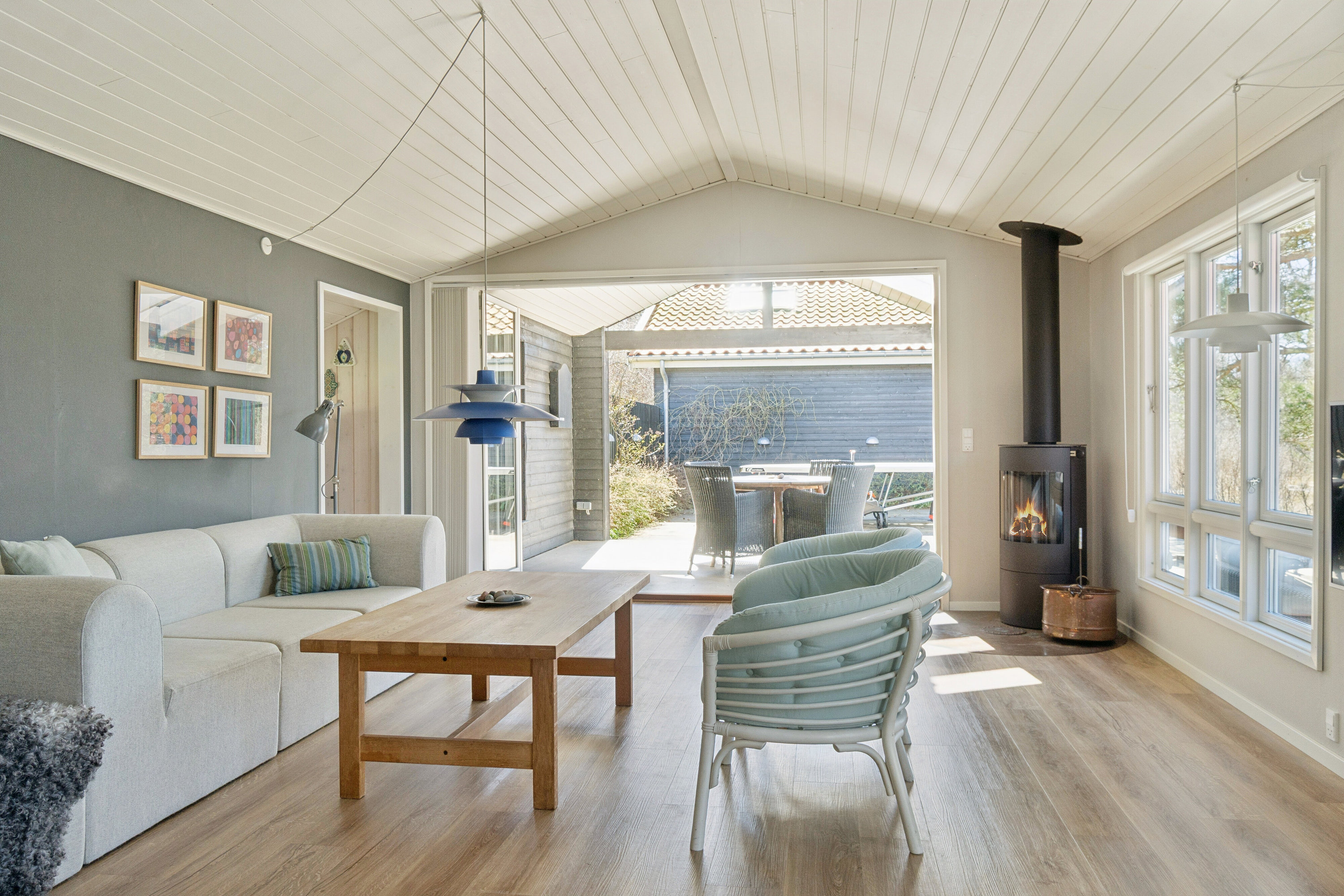 Fremhævet stue billede i fuldskærmstilstand. Billede af Hejrevang 1, Tengslemrk L, 4573 Højby