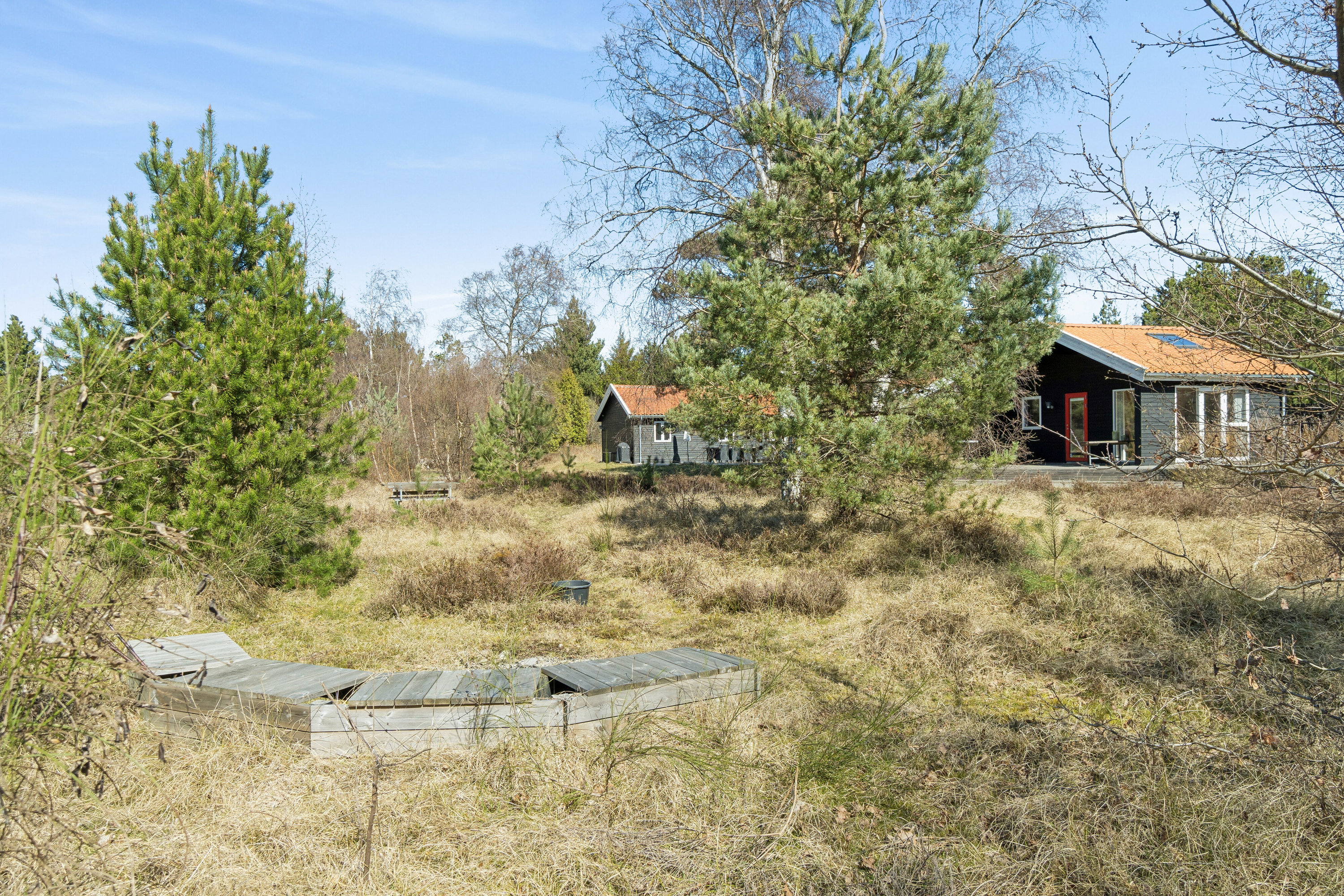 Fremhævet udendørs billede i fuldskærmstilstand. Billede af Hejrevang 1, Tengslemrk L, 4573 Højby