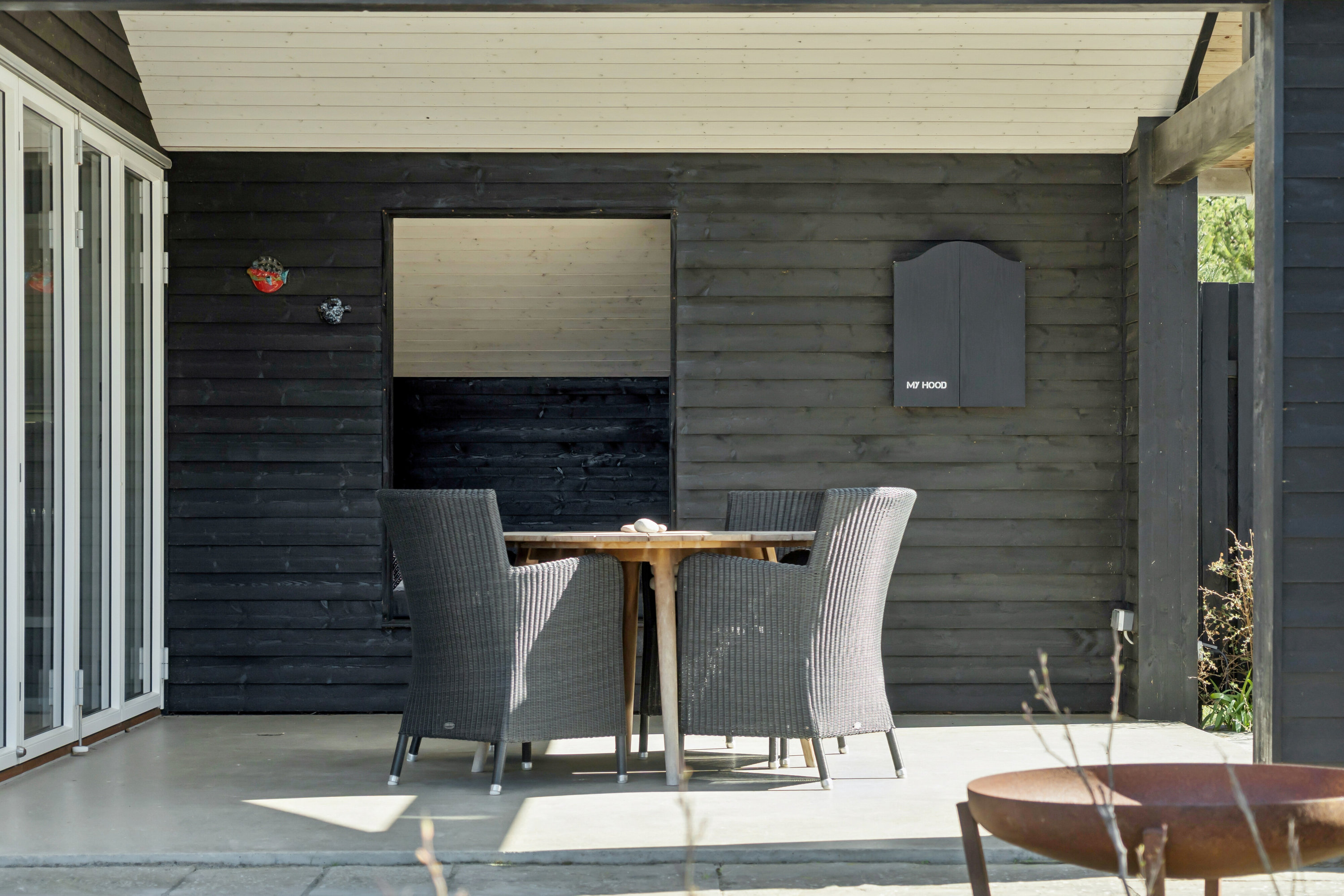 Fremhævet overdækket terrasse billede i fuldskærmstilstand. Billede af Hejrevang 1, Tengslemrk L, 4573 Højby