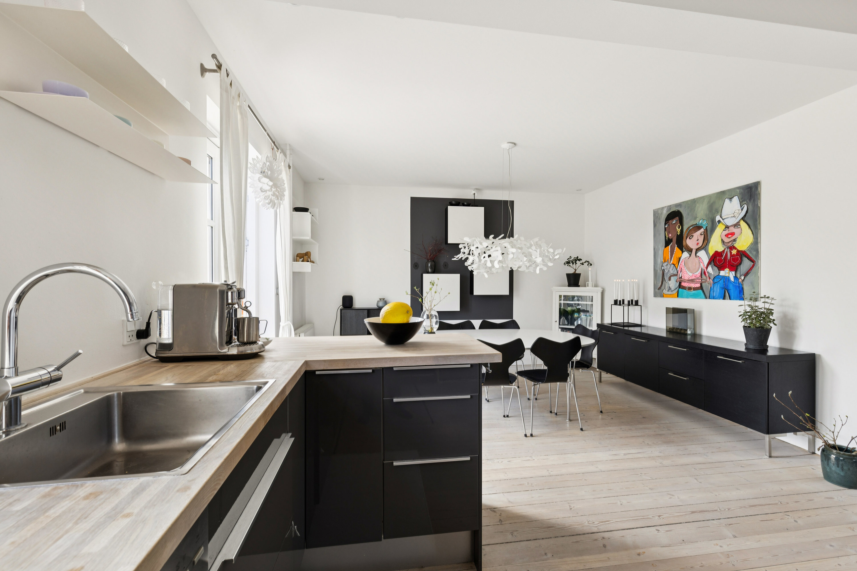 Fremhævet køkken billede i fuldskærmstilstand. Billede af Rolighedsvej 8, 4200 Slagelse