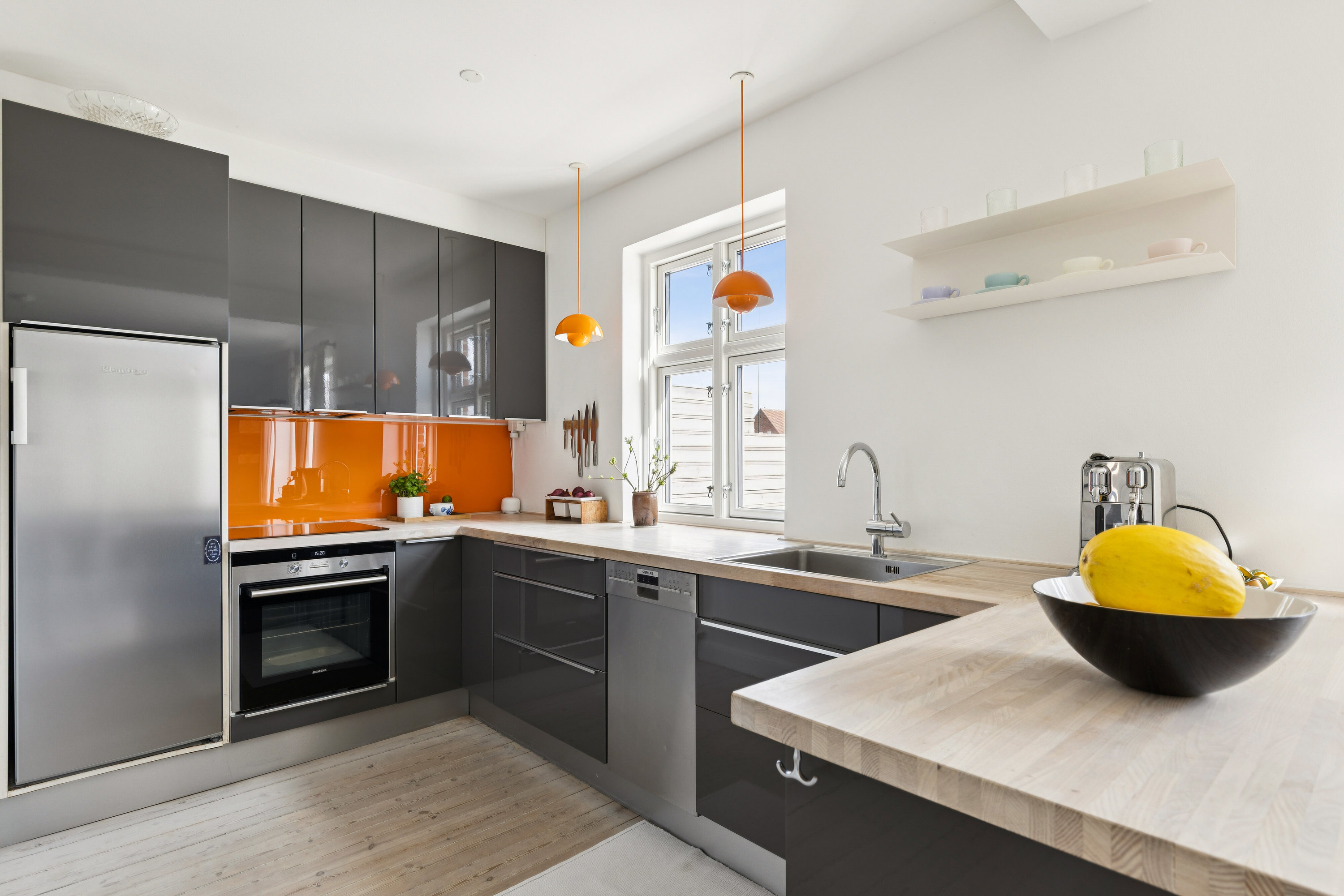 Fremhævet køkken billede i fuldskærmstilstand. Billede af Rolighedsvej 8, 4200 Slagelse