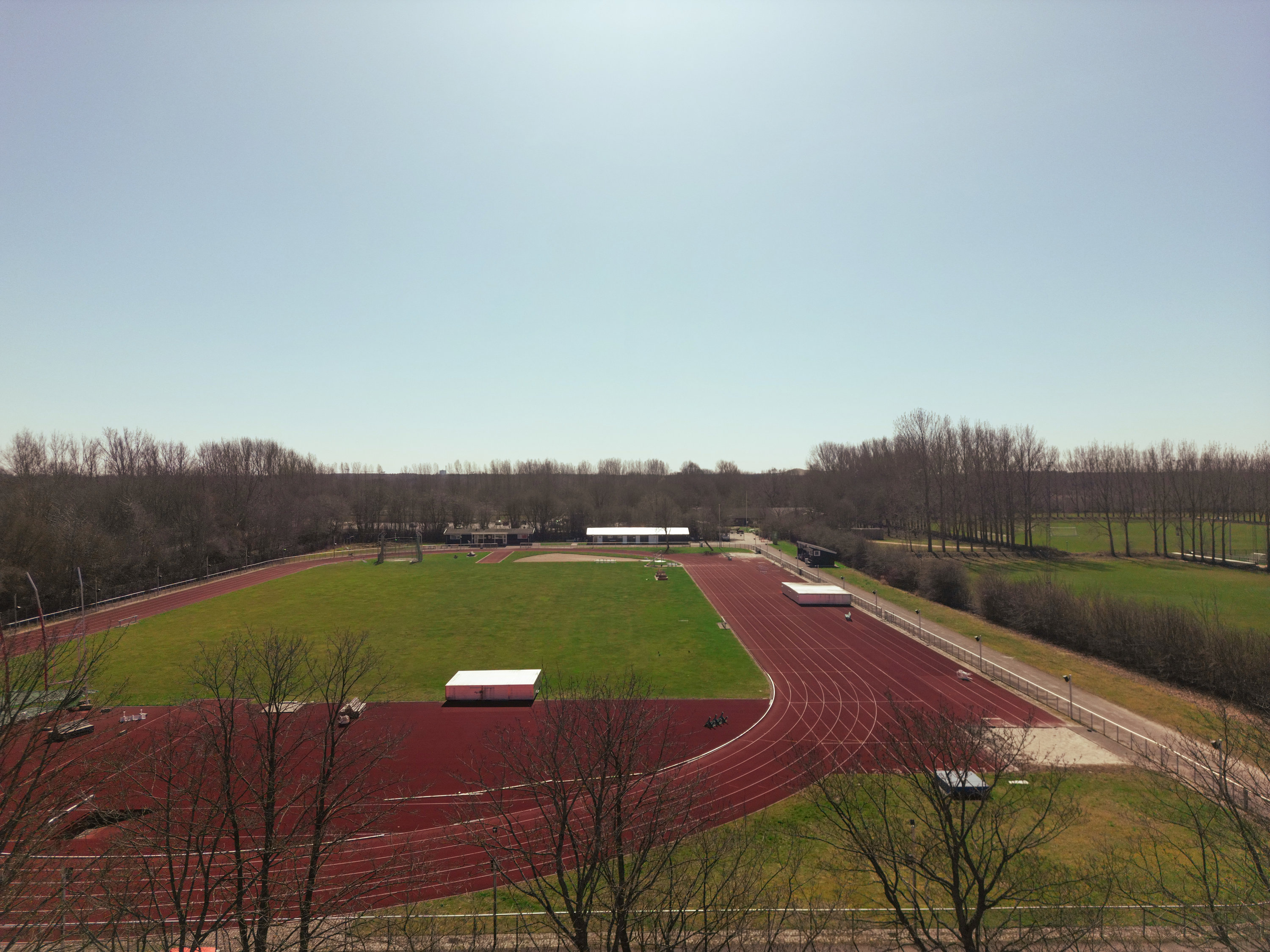Fremhævet luftfoto billede i fuldskærmstilstand. Billede af Marbæk Park 35, 2750 Ballerup
