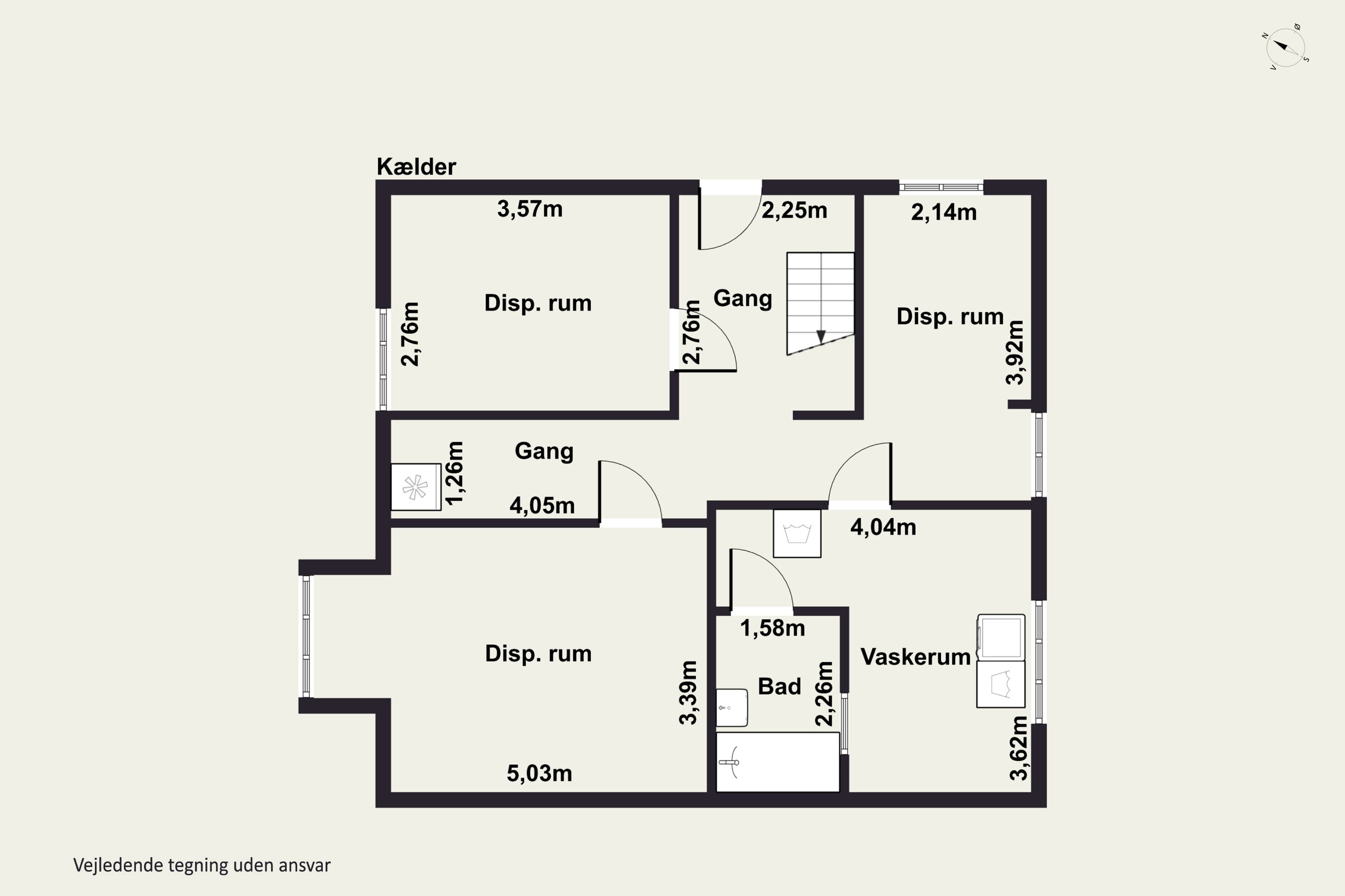 Plantegninger billede af Rolighedsvej 8, 4200 Slagelse