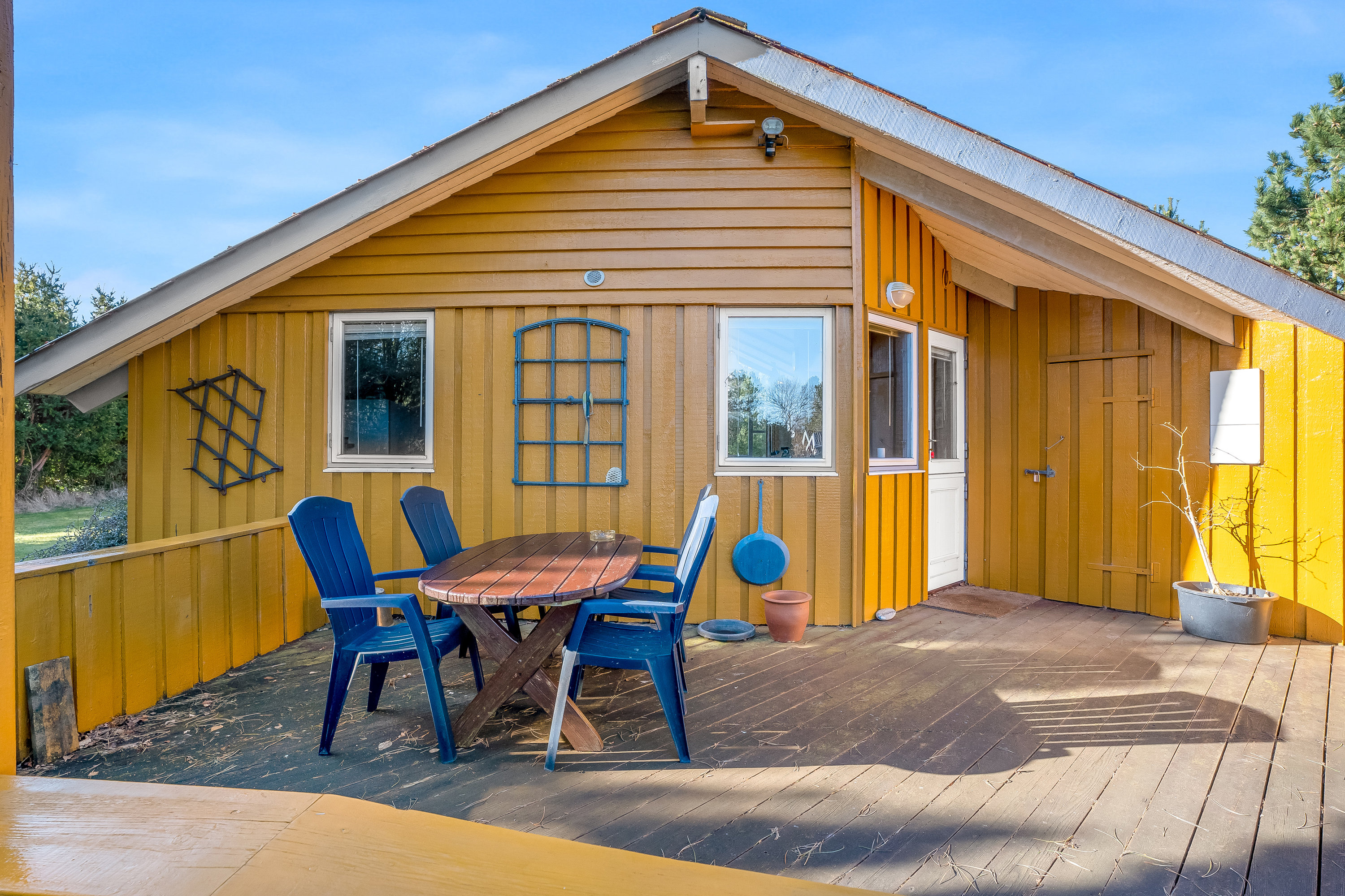 Fremhævet terrasse billede i fuldskærmstilstand. Billede af Bolværksstræde 17, Hummingen, 4983 Dannemare