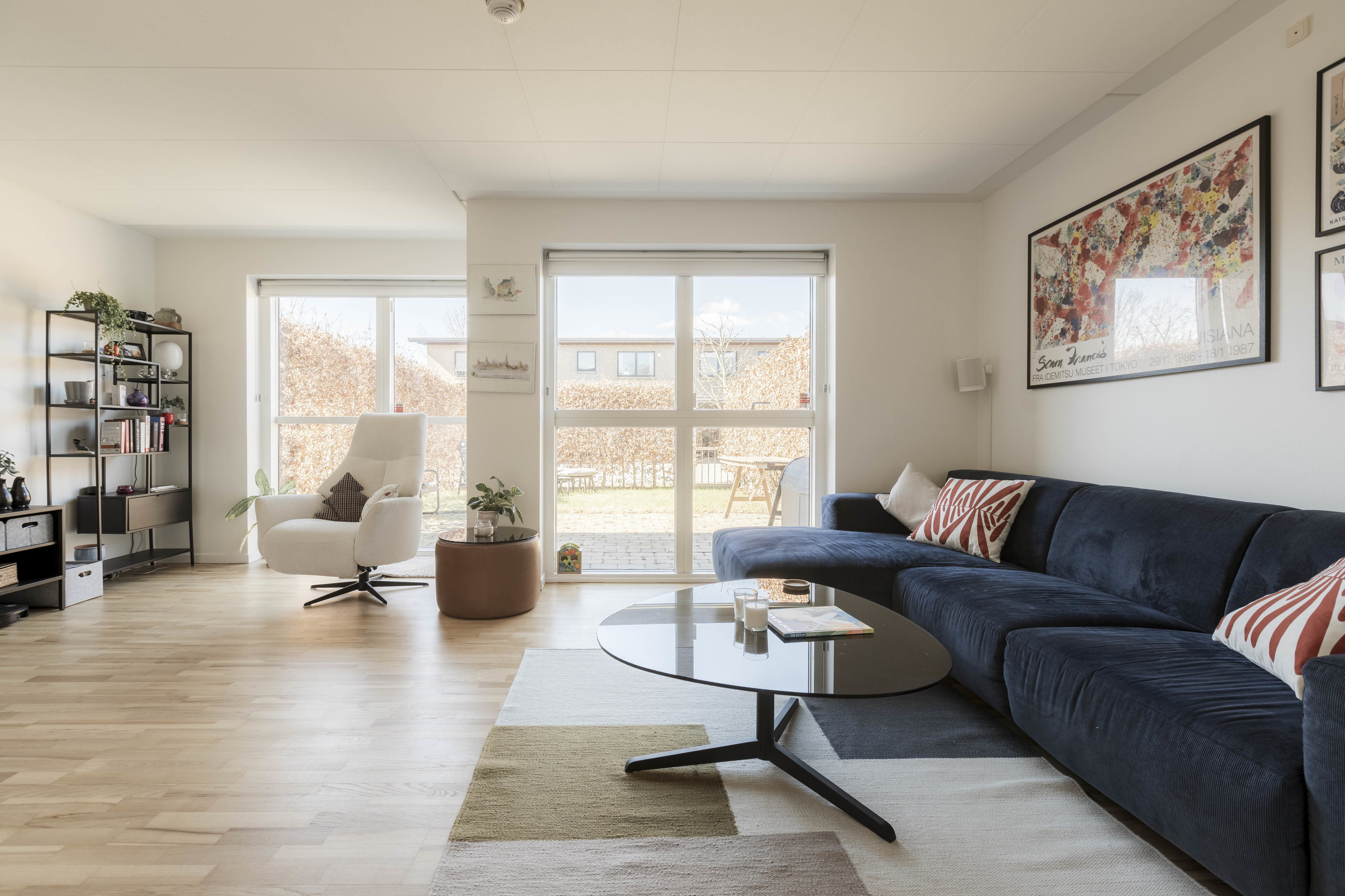 Fremhævet stue billede i fuldskærmstilstand. Billede af Marbæk Park 35, 2750 Ballerup