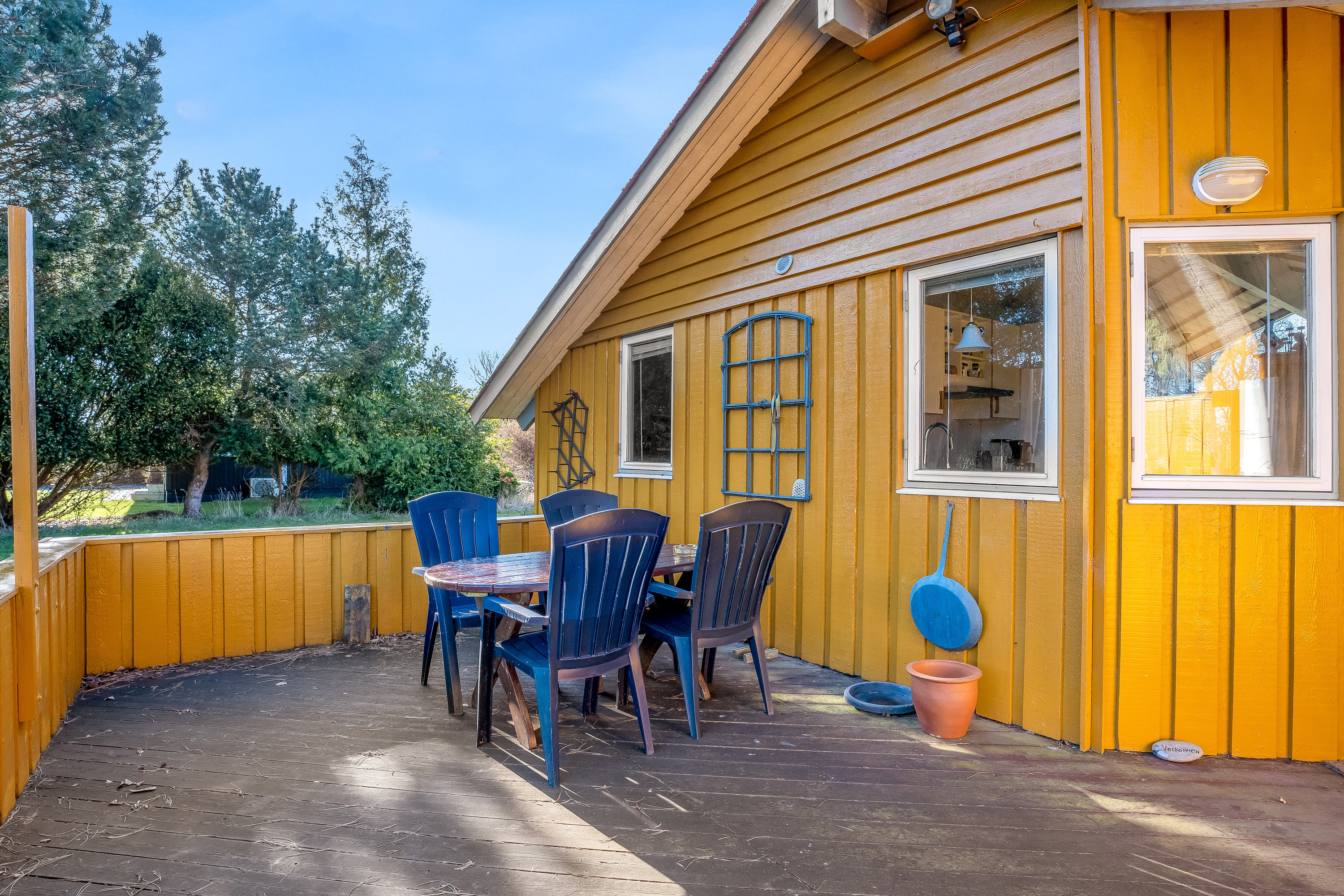 Fremhævet terrasse billede i fuldskærmstilstand. Billede af Bolværksstræde 17, Hummingen, 4983 Dannemare