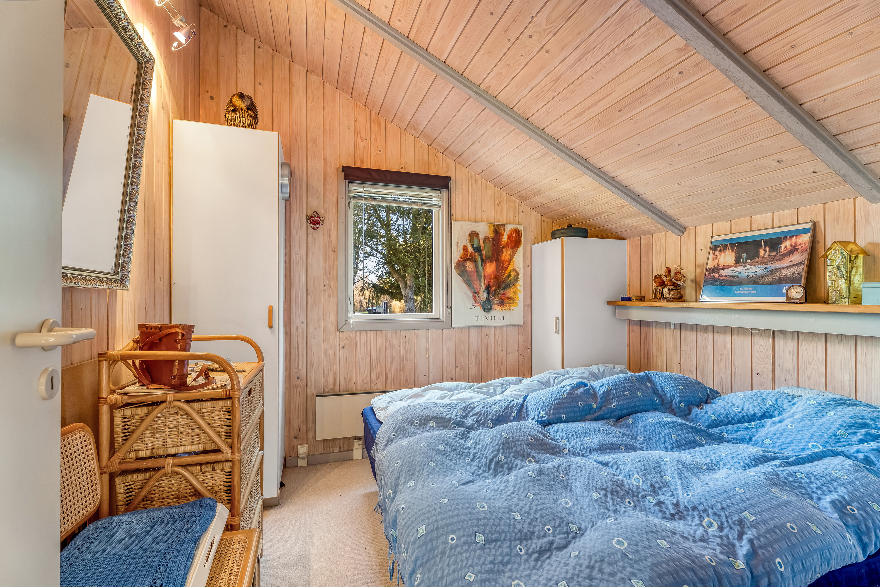 Fremhævet soveværelse billede i fuldskærmstilstand. Billede af Bolværksstræde 17, Hummingen, 4983 Dannemare