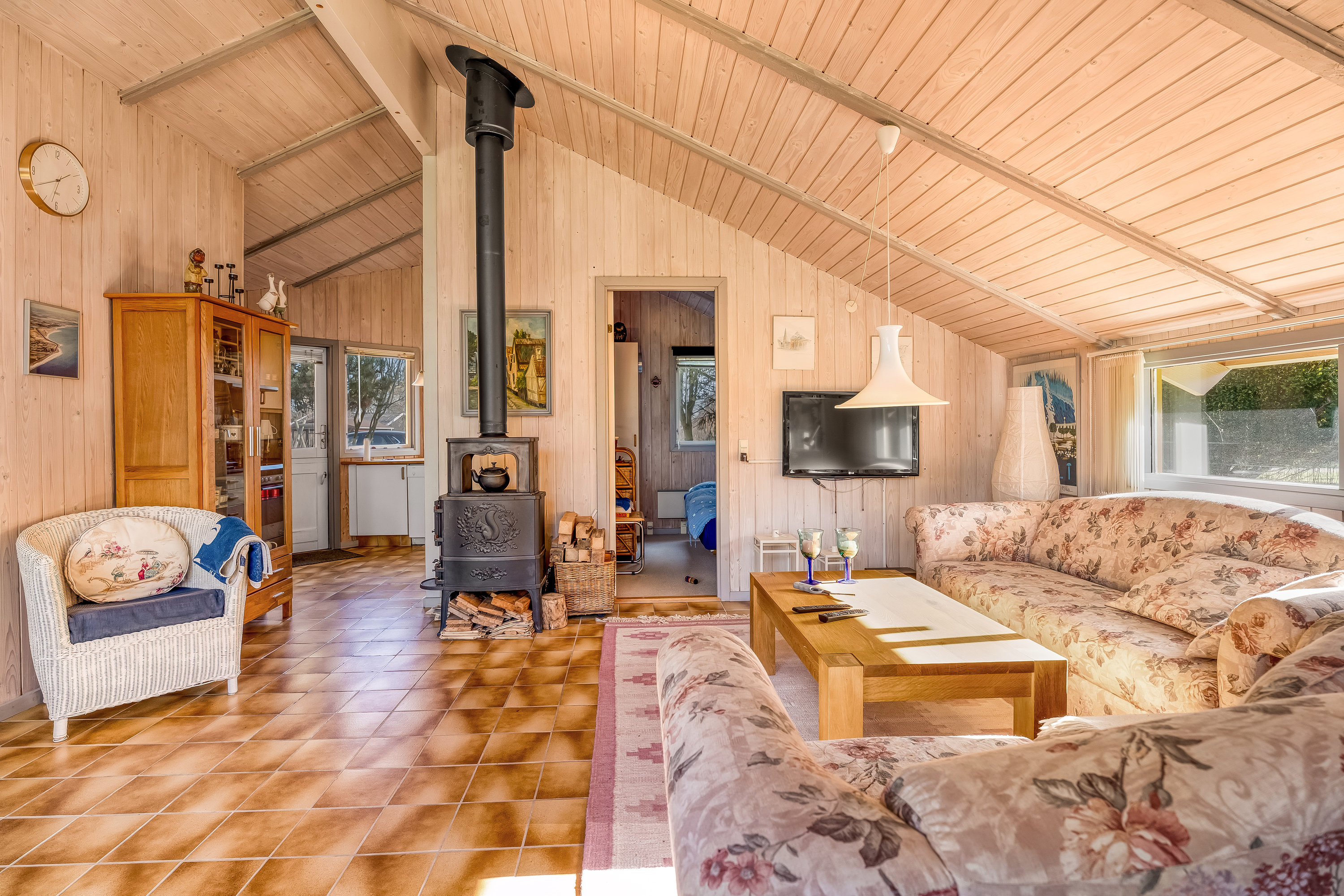 Fremhævet stue billede i fuldskærmstilstand. Billede af Bolværksstræde 17, Hummingen, 4983 Dannemare