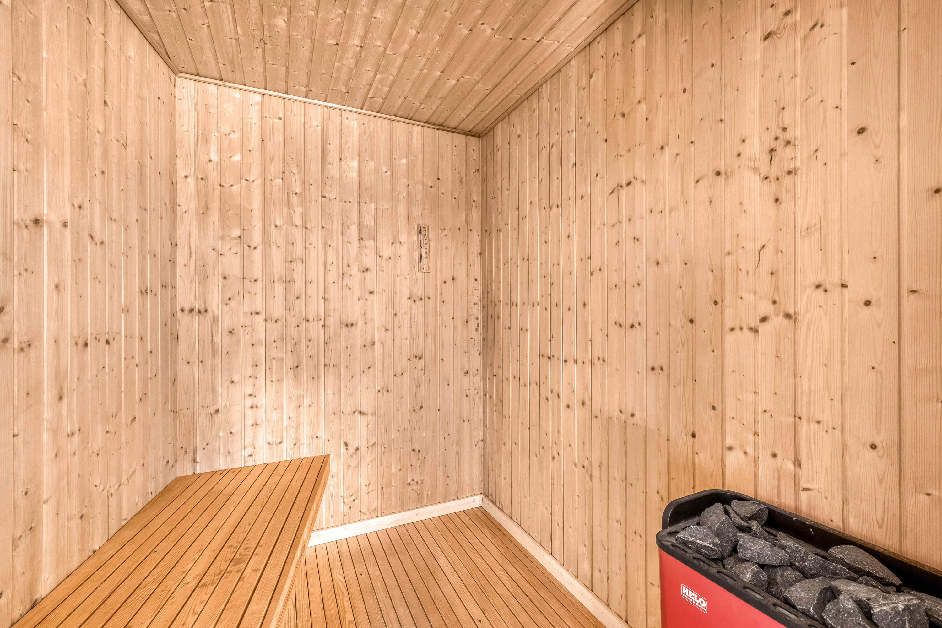 Fremhævet sauna billede i fuldskærmstilstand. Billede af Vestervang 29, Lønne, 6830 Nørre Nebel