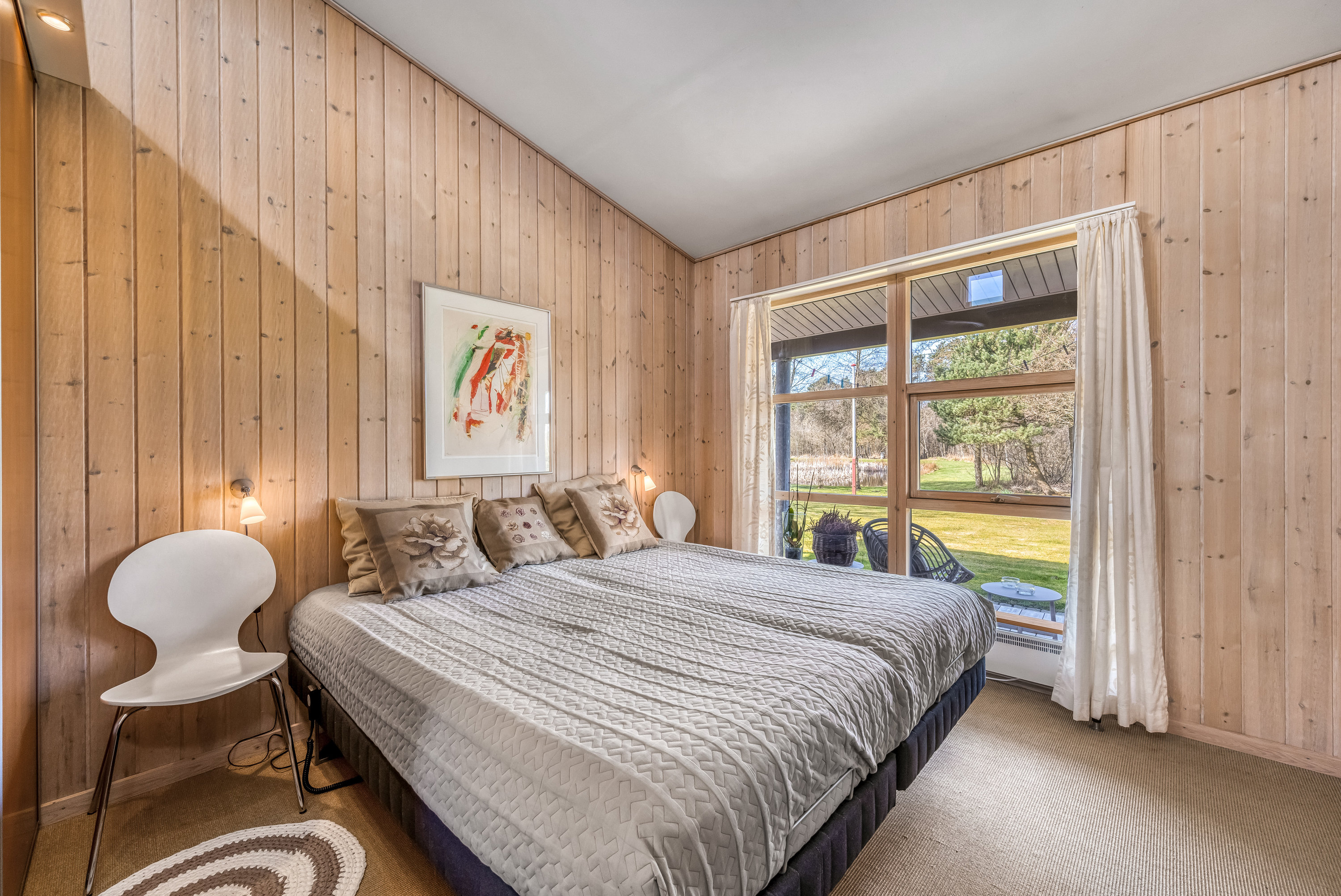 Fremhævet soveværelse billede i fuldskærmstilstand. Billede af Vestervang 29, Lønne, 6830 Nørre Nebel