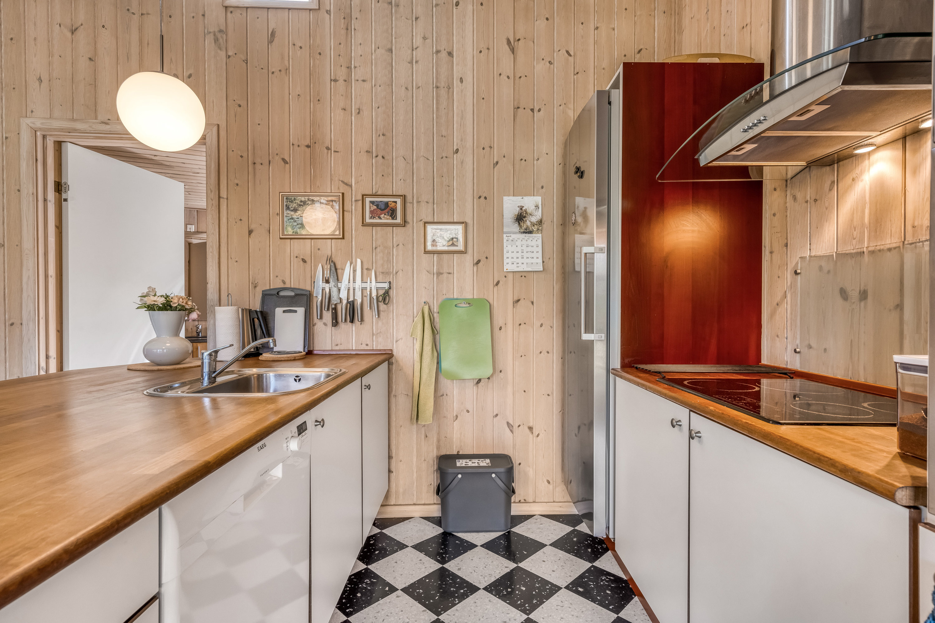 Fremhævet køkken billede i fuldskærmstilstand. Billede af Vestervang 29, Lønne, 6830 Nørre Nebel