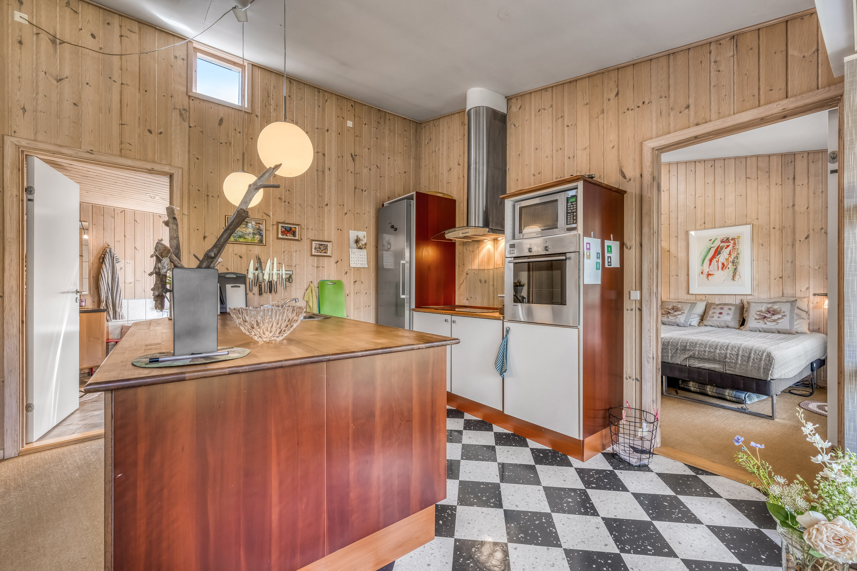 Fremhævet køkken billede i fuldskærmstilstand. Billede af Vestervang 29, Lønne, 6830 Nørre Nebel