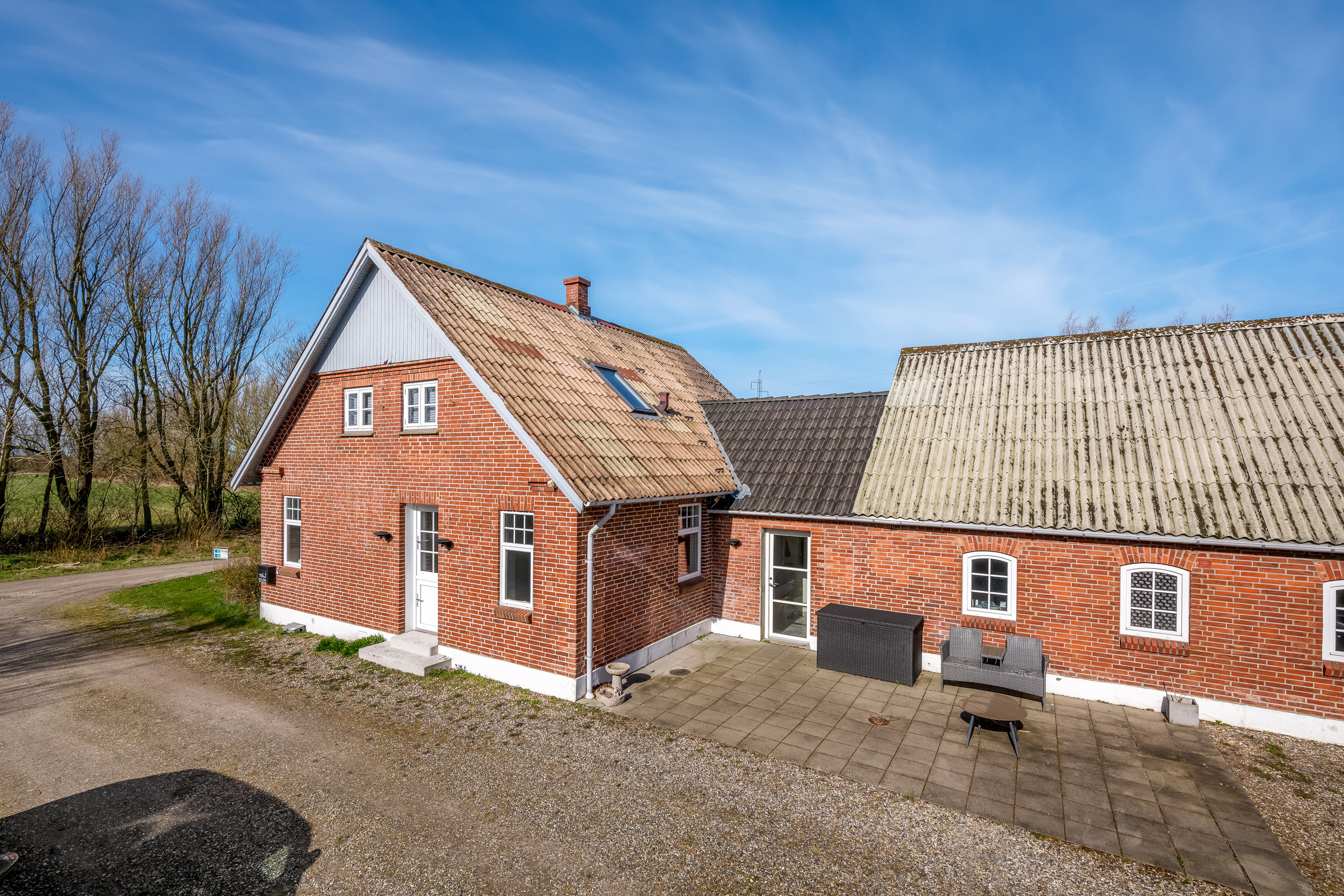 Fremhævet facade billede i fuldskærmstilstand. Billede af Nissengårdevej 8, Sdr Bork, 6893 Hemmet