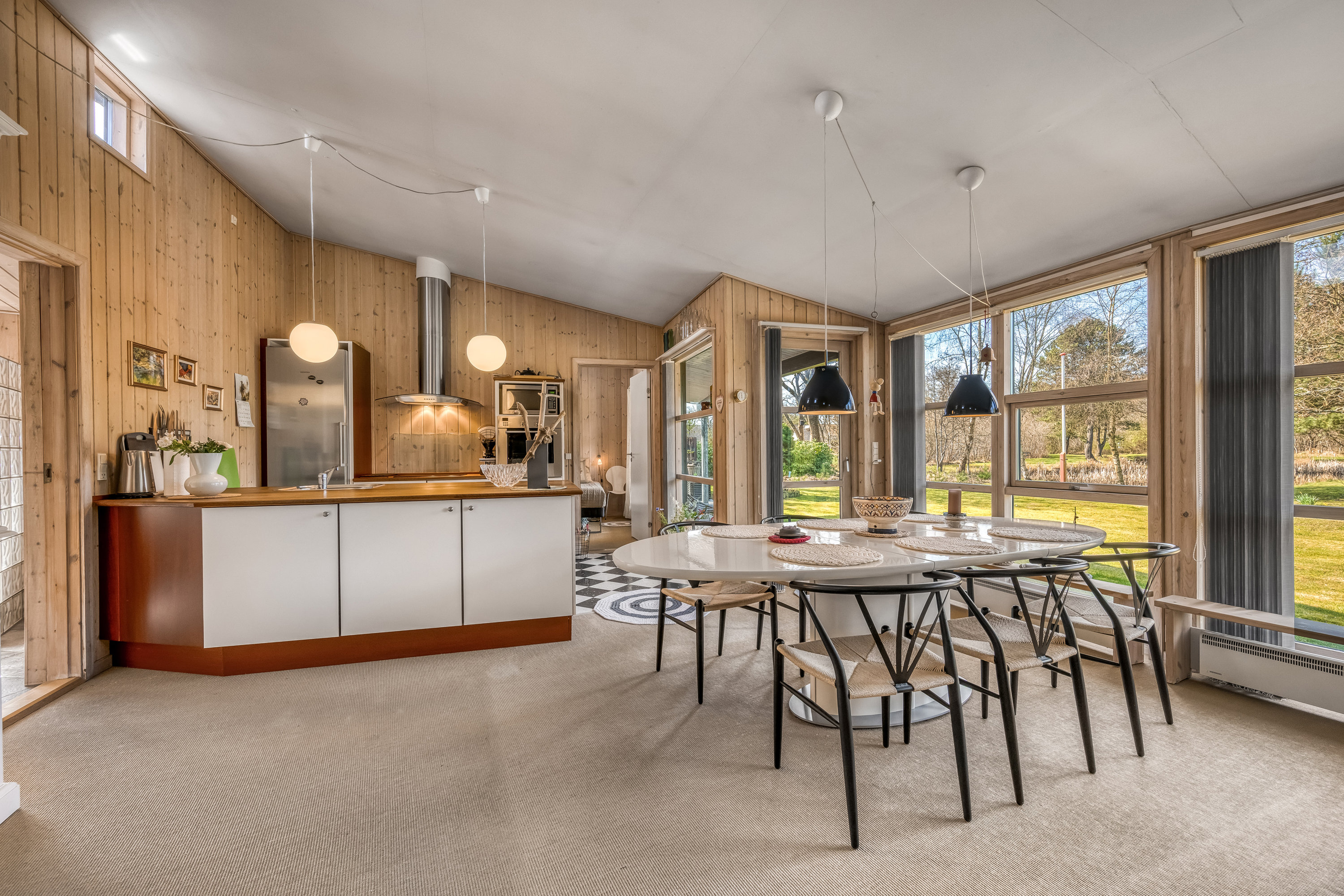 Fremhævet stue billede i fuldskærmstilstand. Billede af Vestervang 29, Lønne, 6830 Nørre Nebel