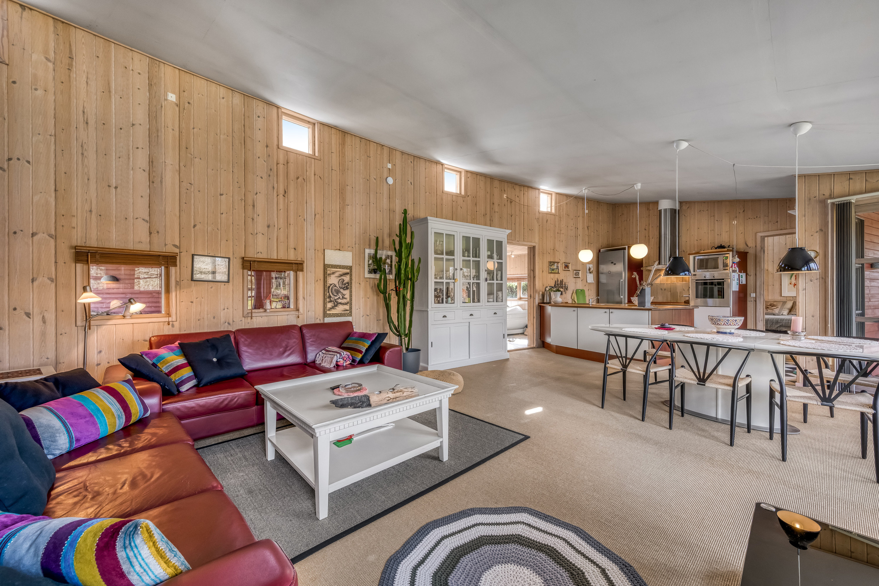 Fremhævet stue billede i fuldskærmstilstand. Billede af Vestervang 29, Lønne, 6830 Nørre Nebel