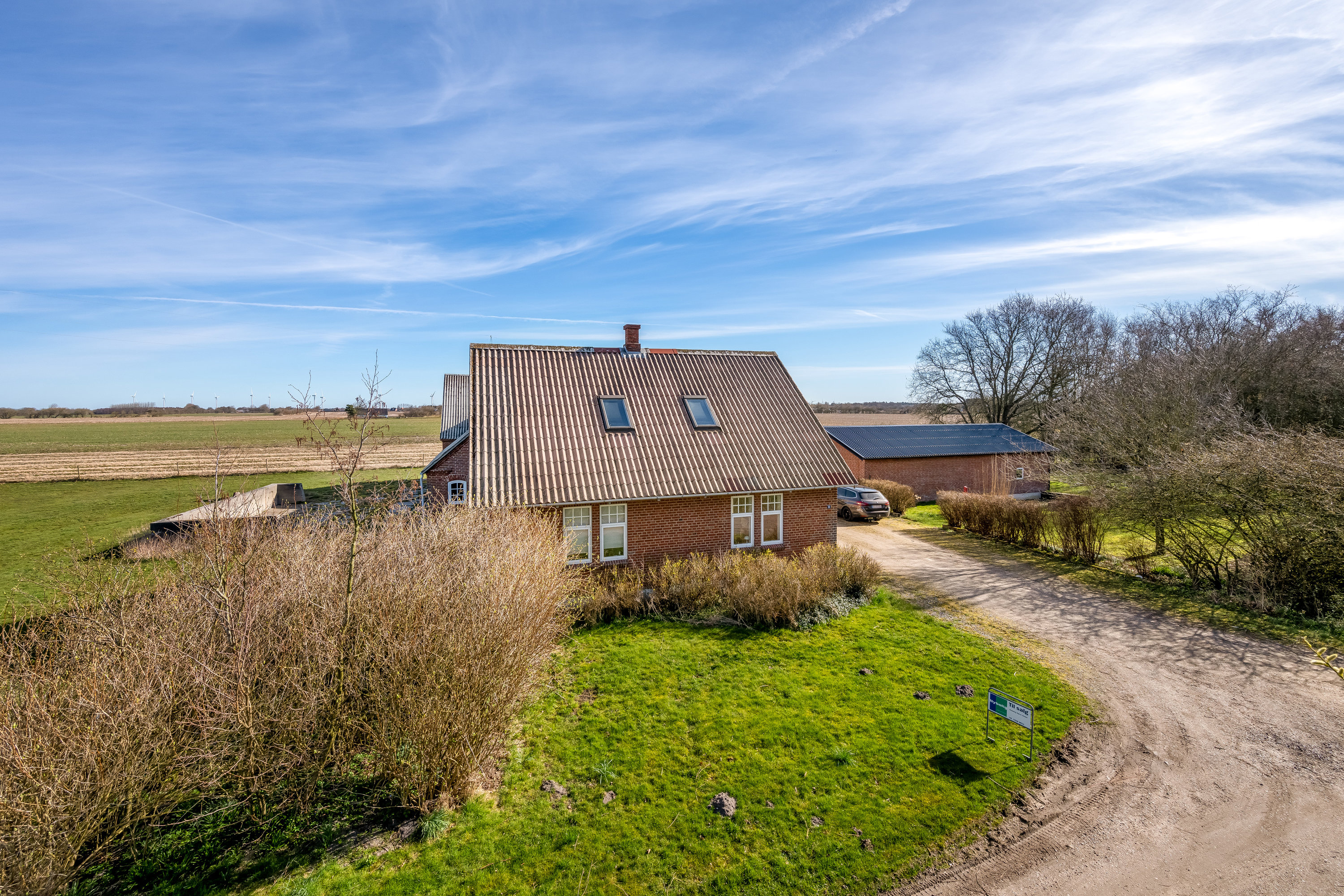 Fremhævet facade billede i fuldskærmstilstand. Billede af Nissengårdevej 8, Sdr Bork, 6893 Hemmet