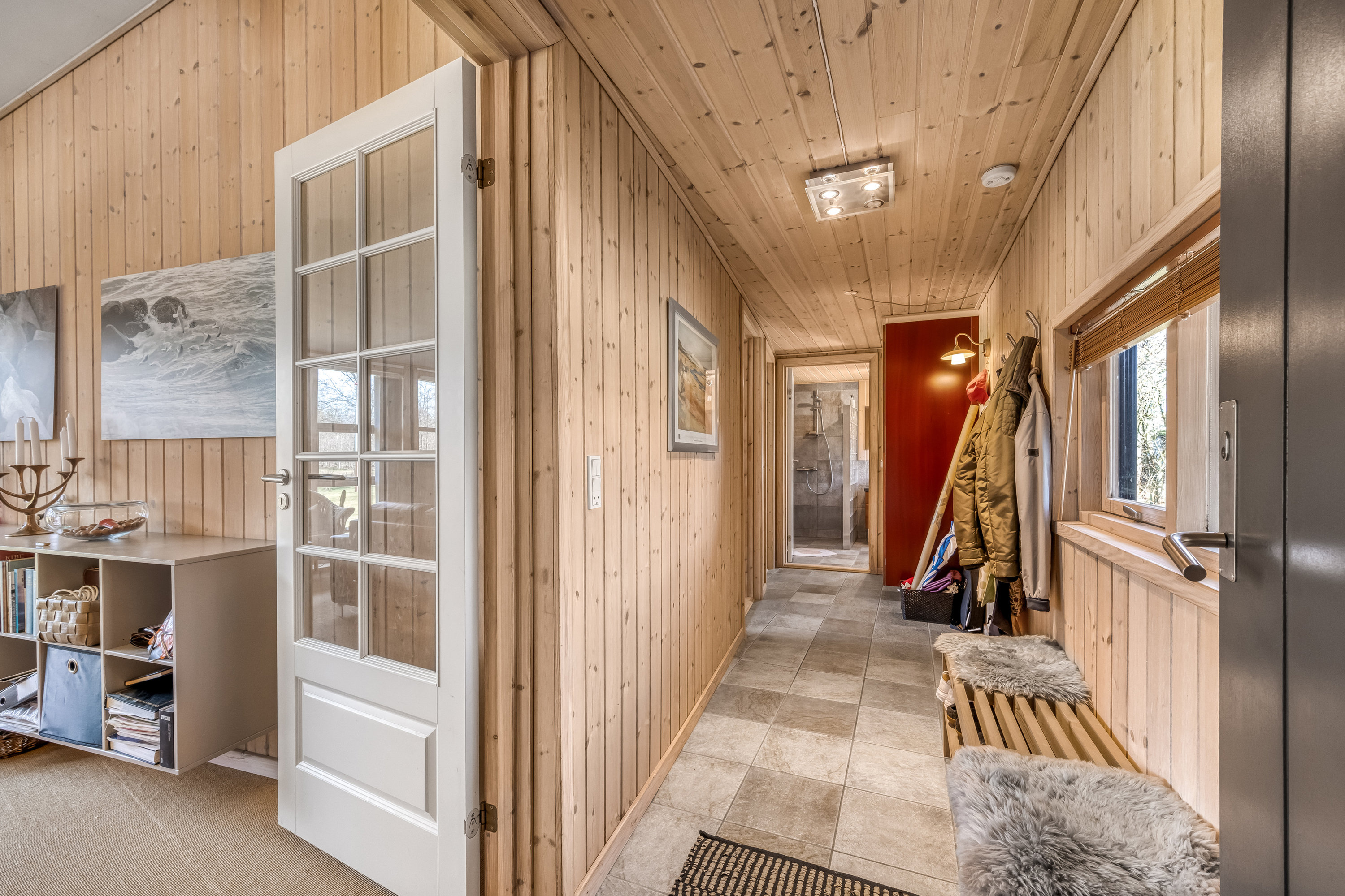 Fremhævet gang billede i fuldskærmstilstand. Billede af Vestervang 29, Lønne, 6830 Nørre Nebel