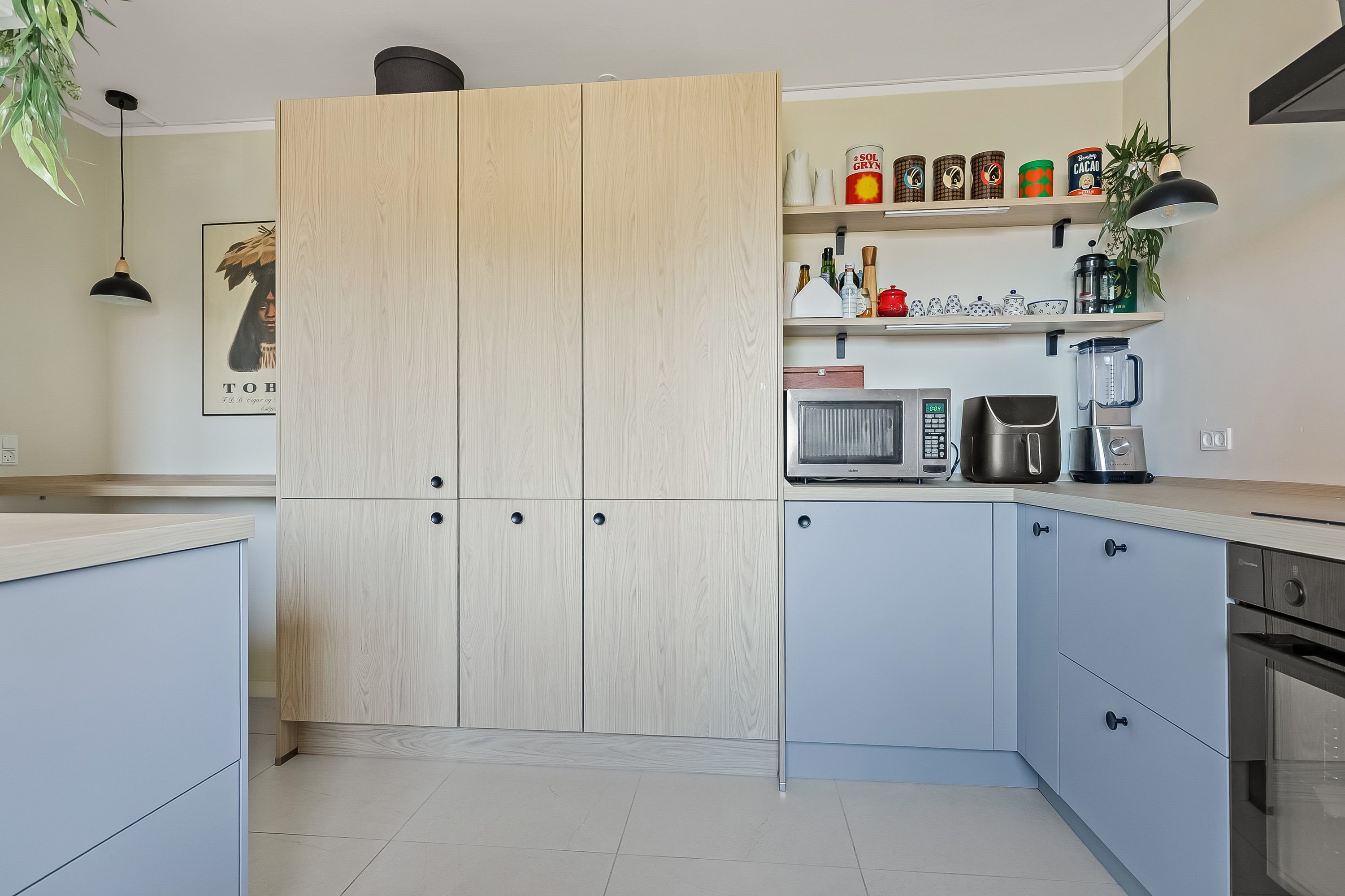 Fremhævet køkken billede i fuldskærmstilstand. Billede af Syrenvej 2A, Søndermarken, 7100 Vejle