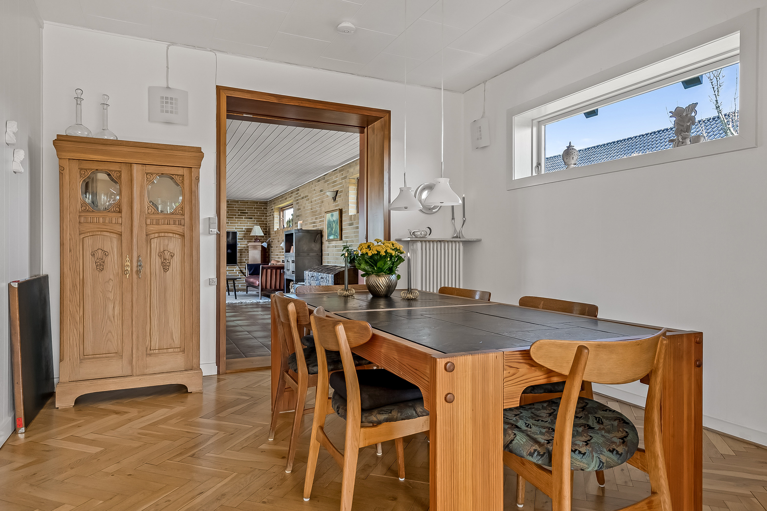 Fremhævet stue billede i fuldskærmstilstand. Billede af Mølholm Landevej 11, Mølholm, 7100 Vejle