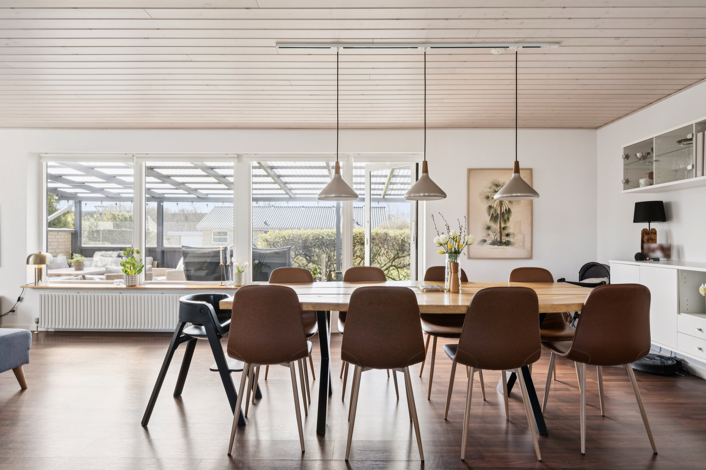 Fremhævet spisestue billede i fuldskærmstilstand. Billede af Præstevænget 9, Vivild, 8961 Allingåbro