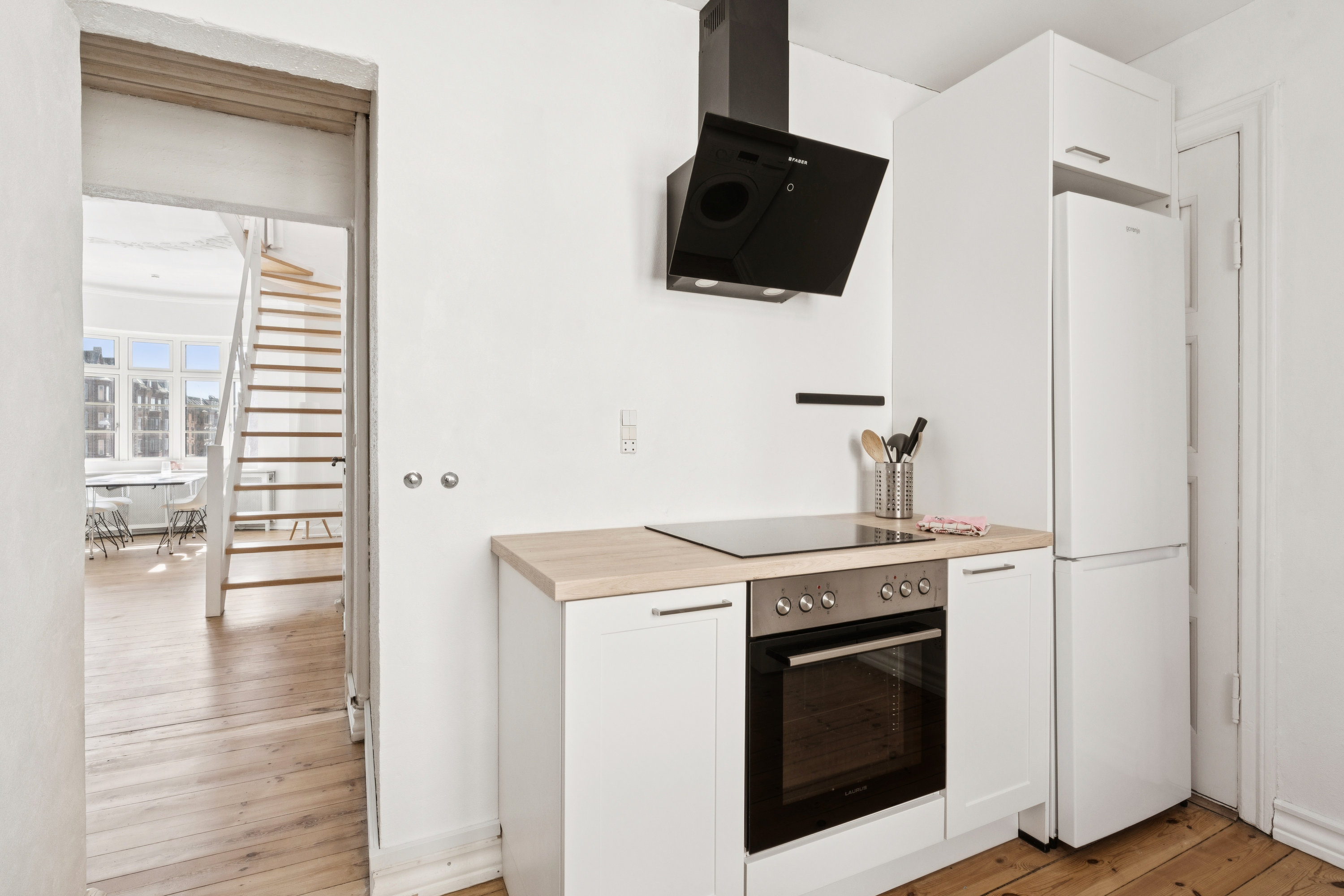 Fremhævet køkken billede i fuldskærmstilstand. Billede af Prinsensgade 27, 2. th., 9000 Aalborg