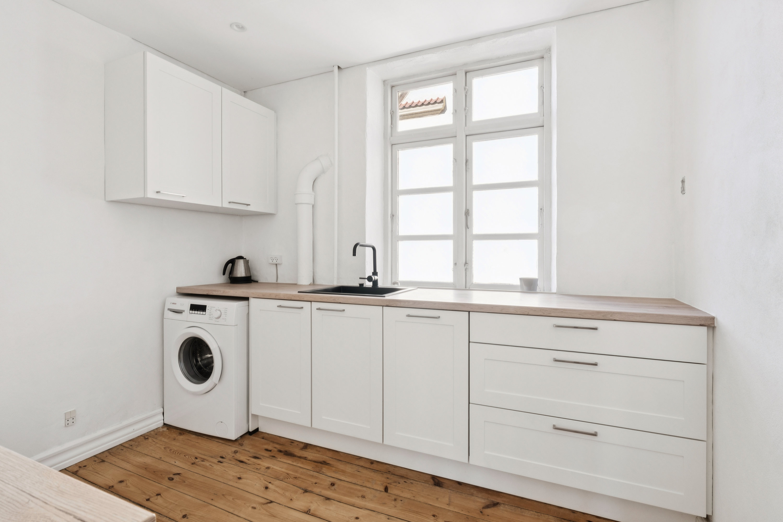 Fremhævet køkken billede i fuldskærmstilstand. Billede af Prinsensgade 27, 2. th., 9000 Aalborg