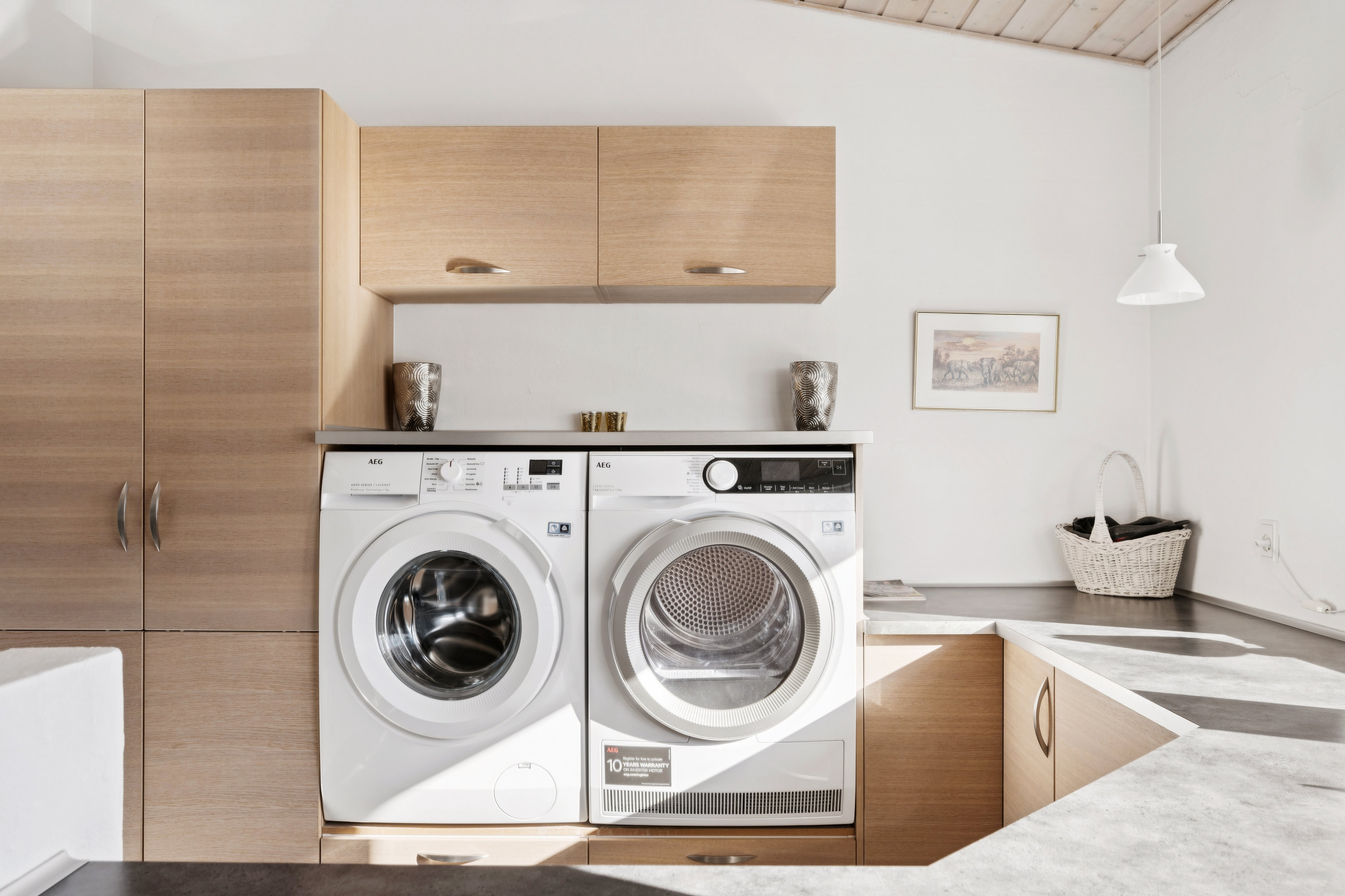 Fremhævet vaskerum billede i fuldskærmstilstand. Billede af Østergårdsvej 3, Vivild, 8961 Allingåbro