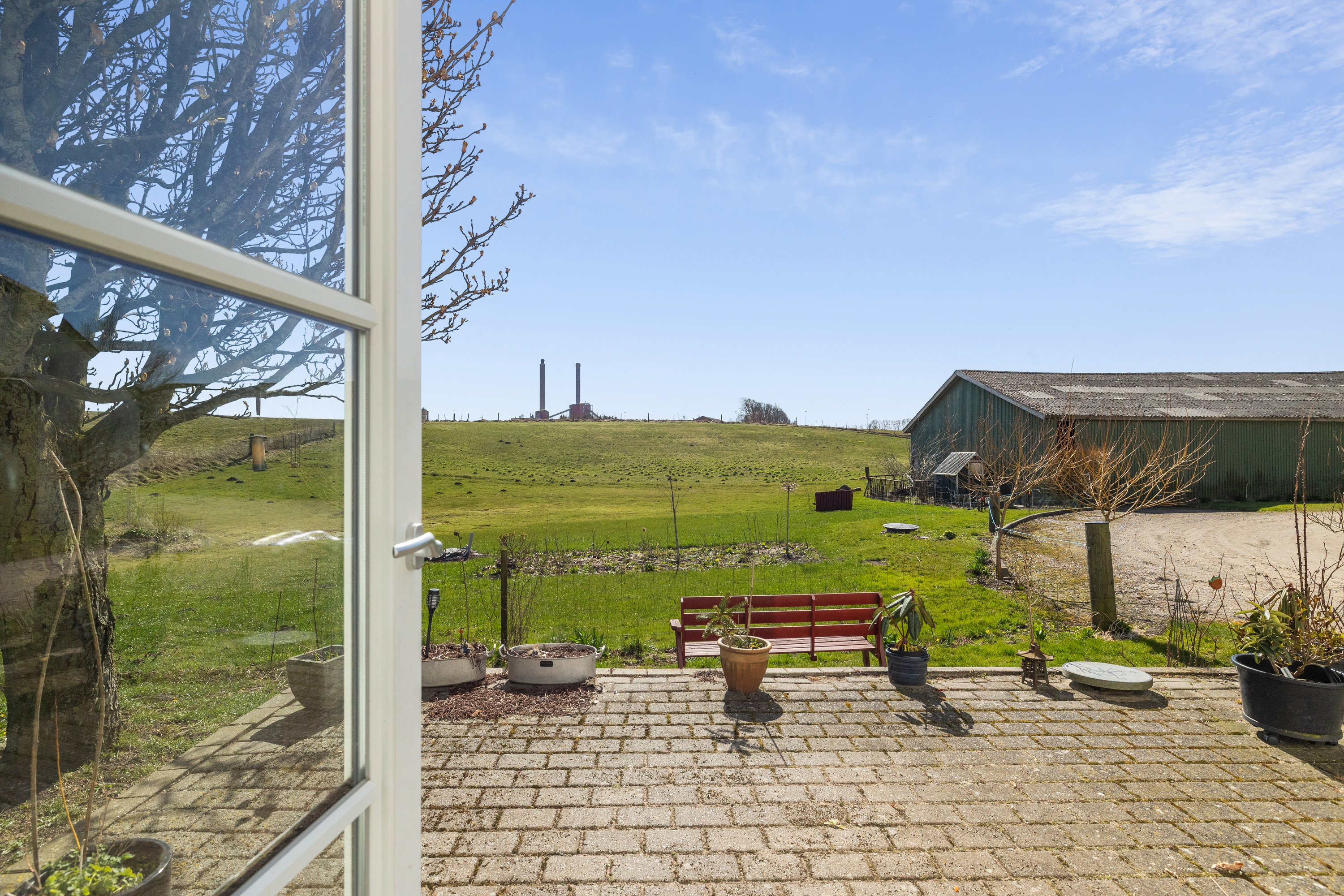 Fremhævet terrasse billede i fuldskærmstilstand. Billede af Stenstrupvej 3, Fragdrup, 9500 Hobro