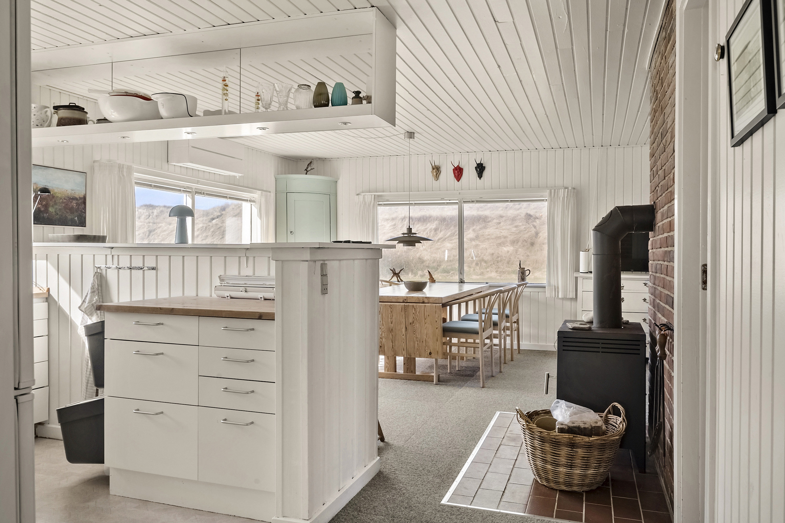 Fremhævet køkken billede i fuldskærmstilstand. Billede af Klitvej 54, Fjand, 6990 Ulfborg