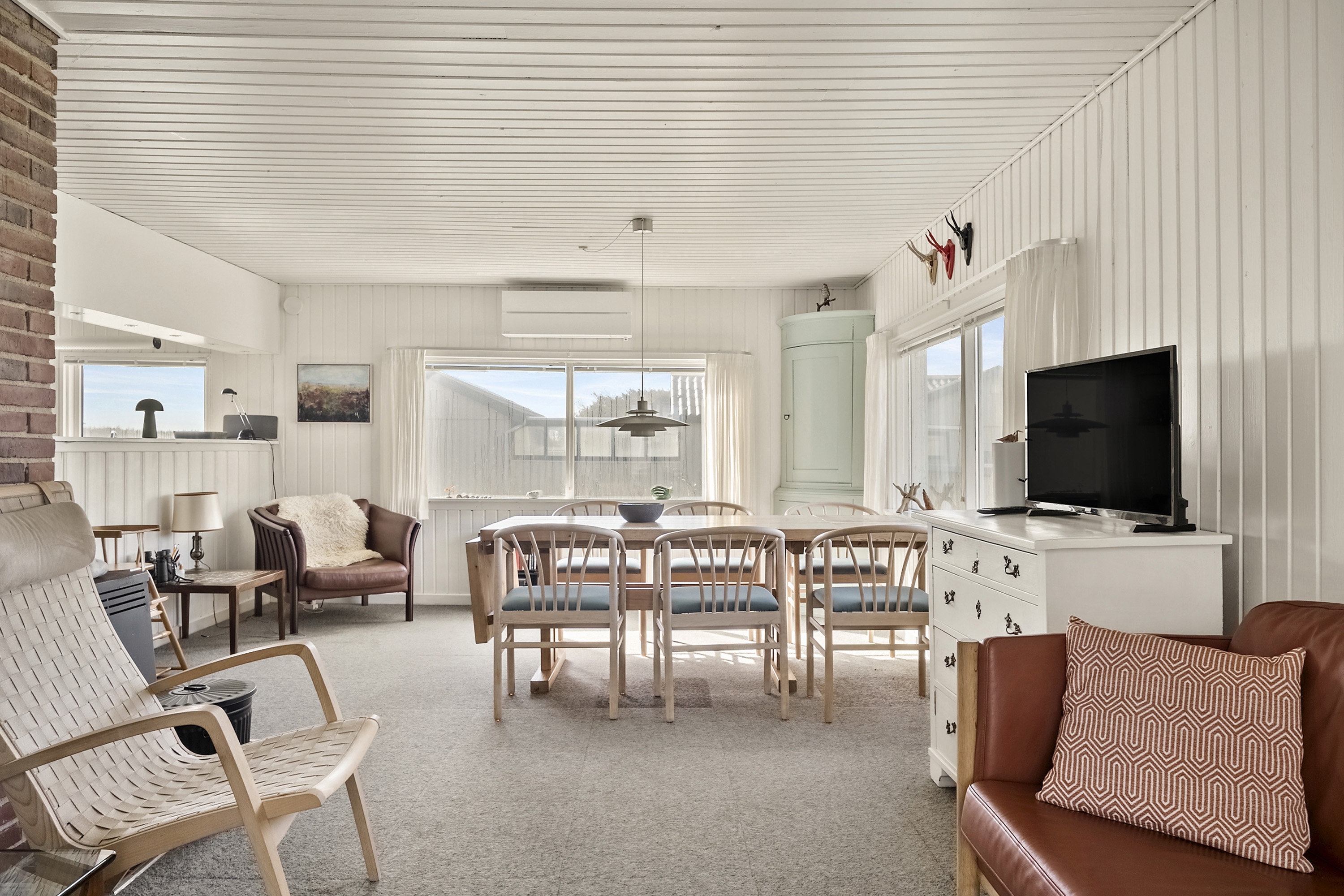 Fremhævet spisestue billede i fuldskærmstilstand. Billede af Klitvej 54, Fjand, 6990 Ulfborg