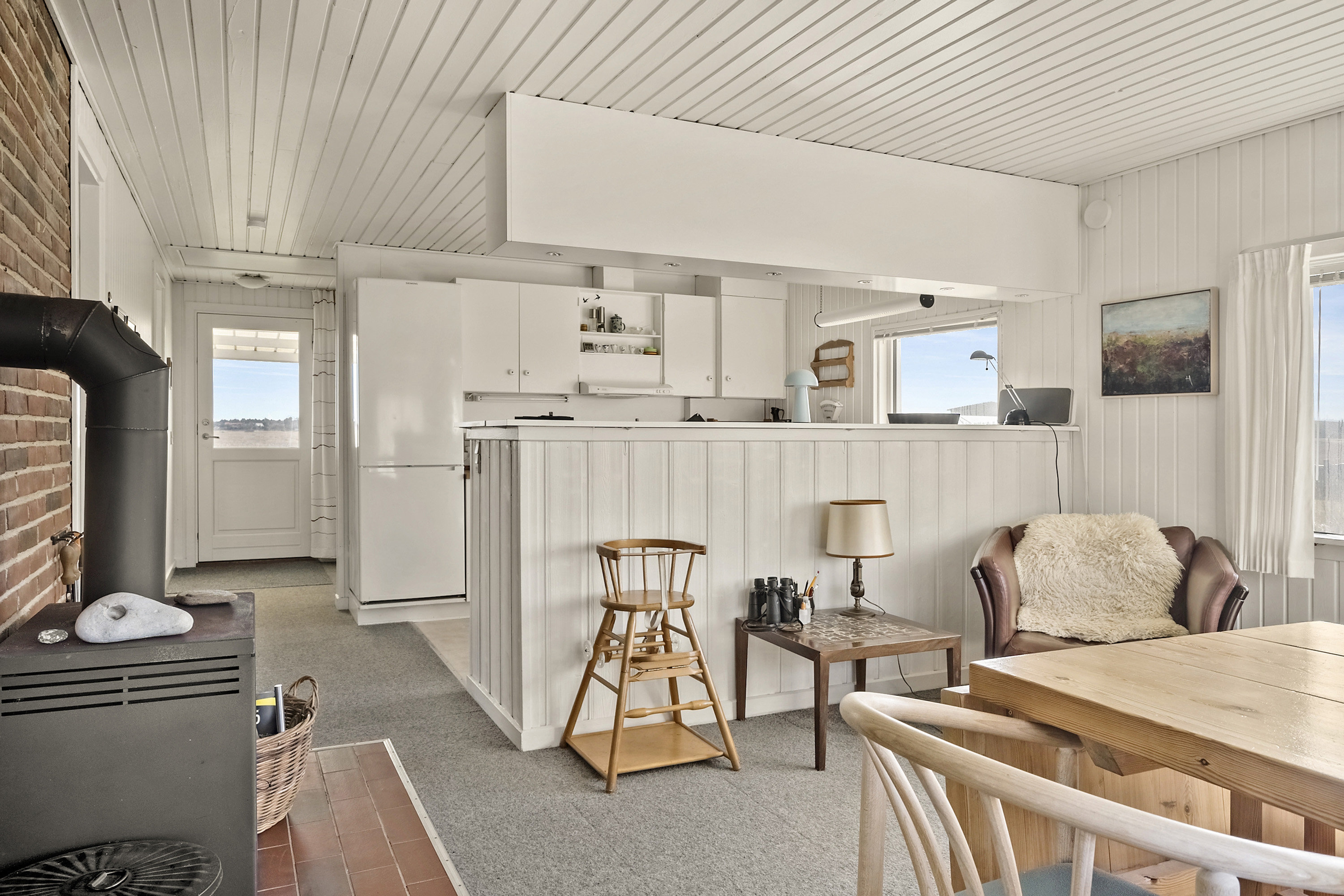 Fremhævet spisestue billede i fuldskærmstilstand. Billede af Klitvej 54, Fjand, 6990 Ulfborg