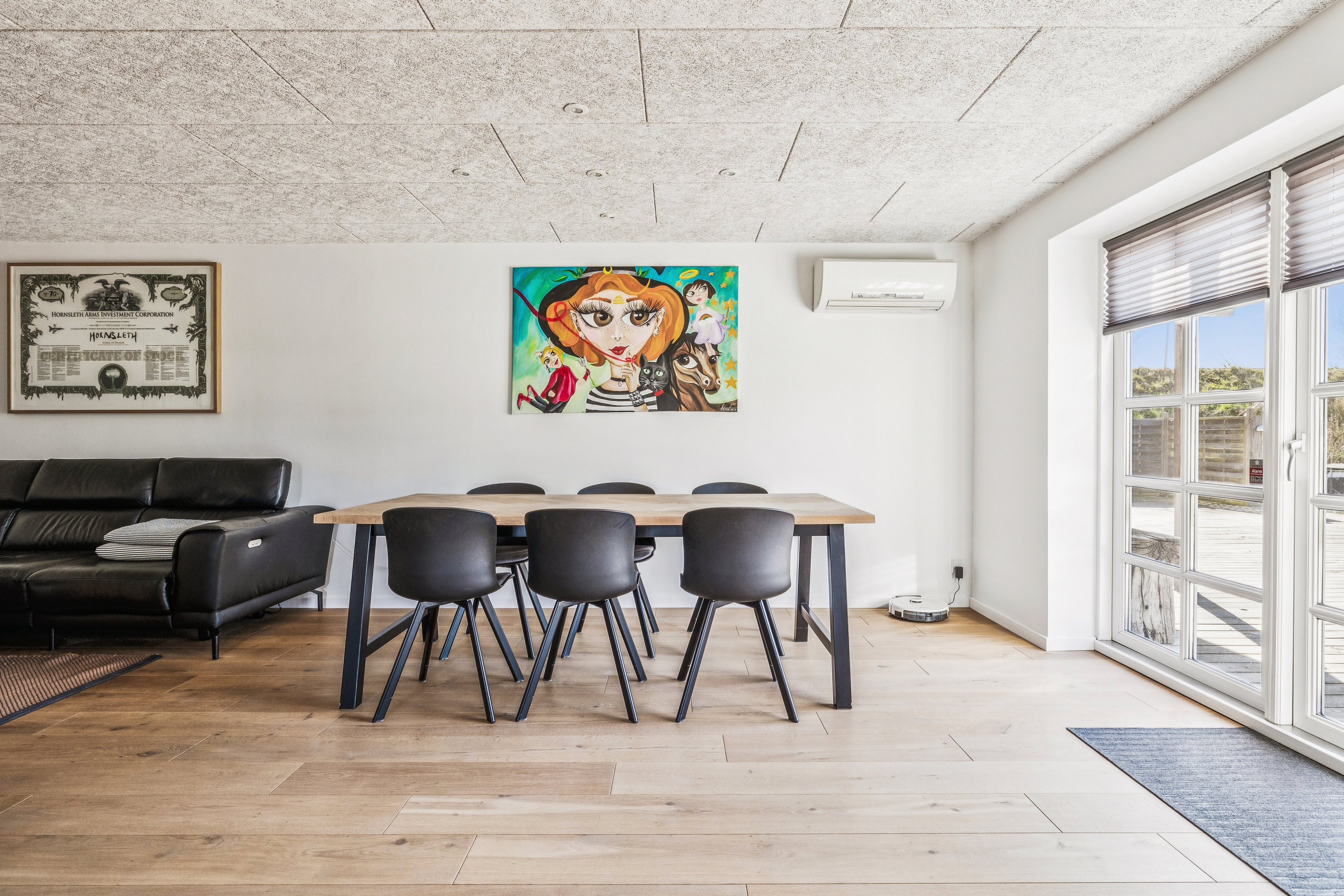 Fremhævet stue billede i fuldskærmstilstand. Billede af Banevolden 1, Handest, 8990 Fårup